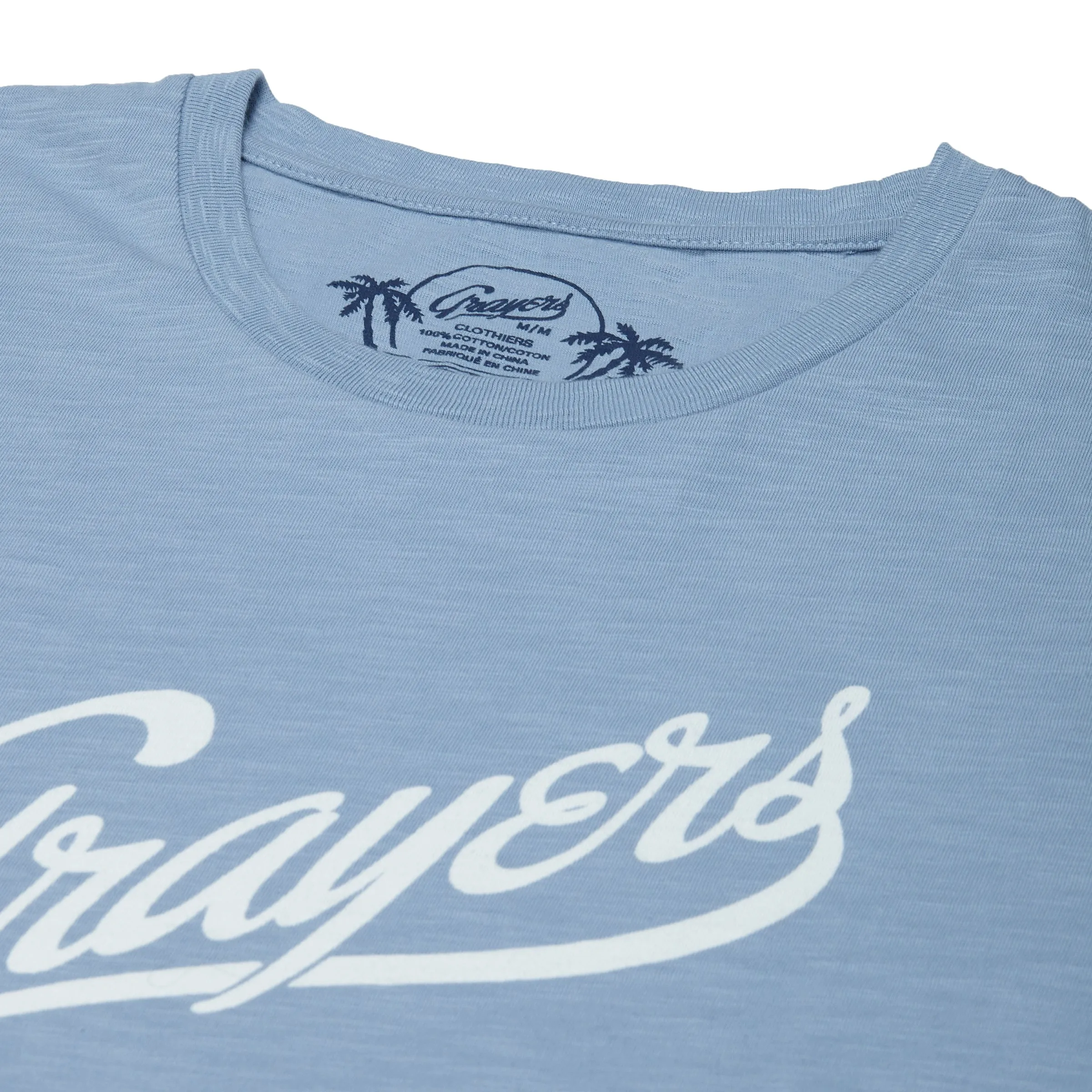 Grayers Print Tee - Ashley Blue * sold by Grayers product image thumbnail 4