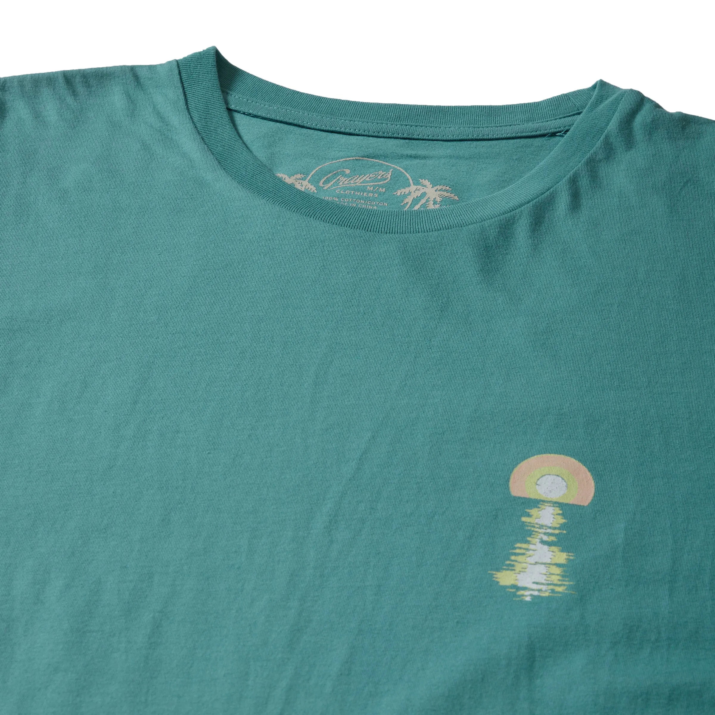 Sunrise Print Tee - Agate Green* sold by Grayers product image thumbnail 3