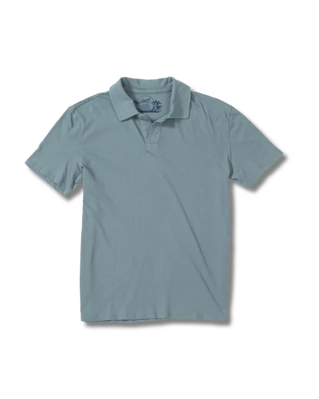 Acme High Twist Polo - Stormy Sea * made by Grayers