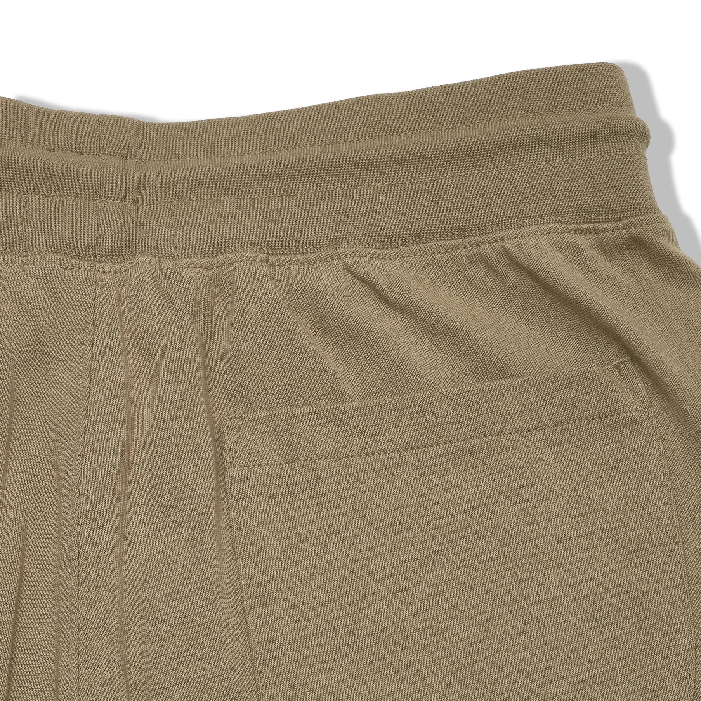Elevated Jersey Draw Cord Shorts 8" - Olive sold by Grayers product image thumbnail 4