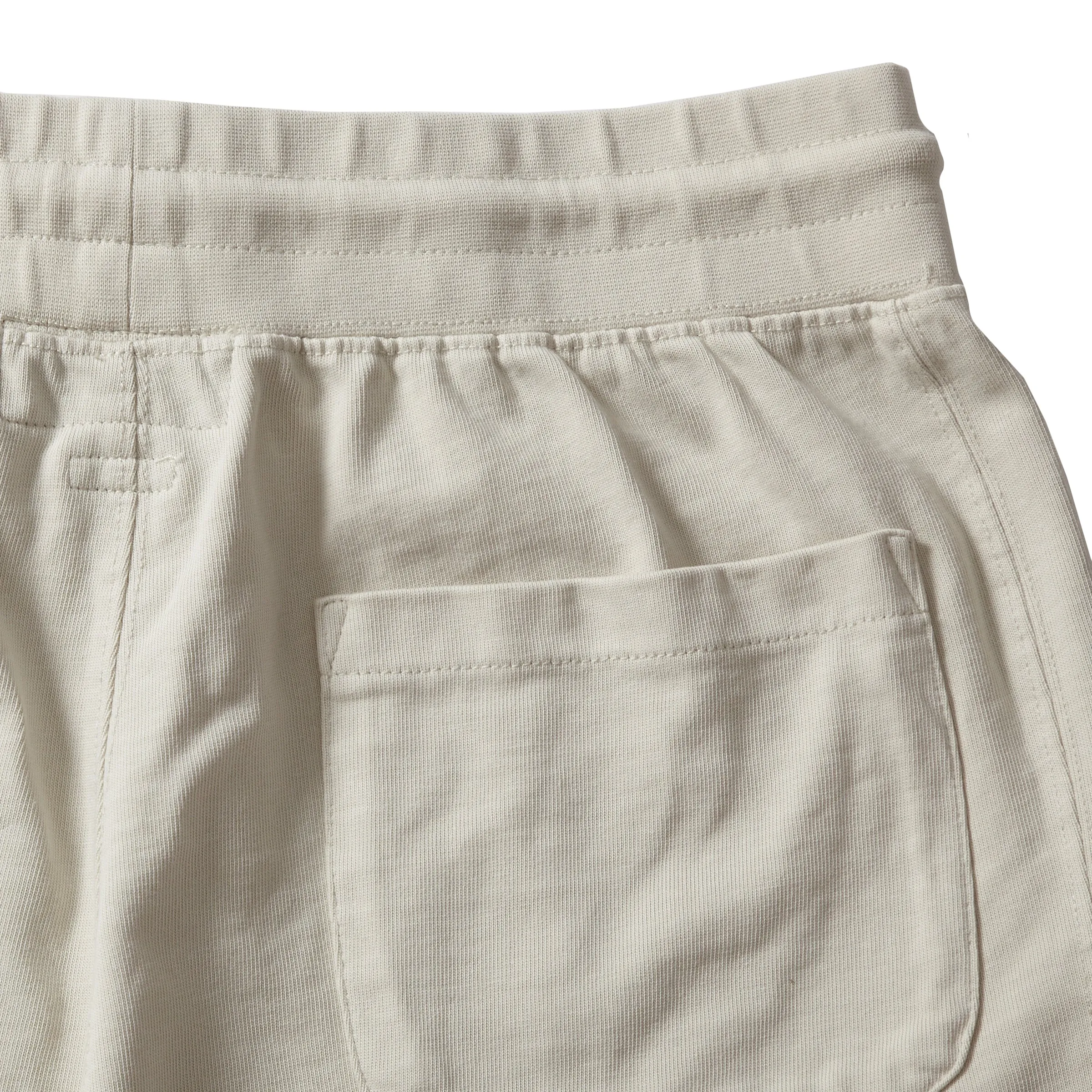 Elevated Jersey Draw Cord Shorts 8" - Light Pebble sold by Grayers product image thumbnail 4