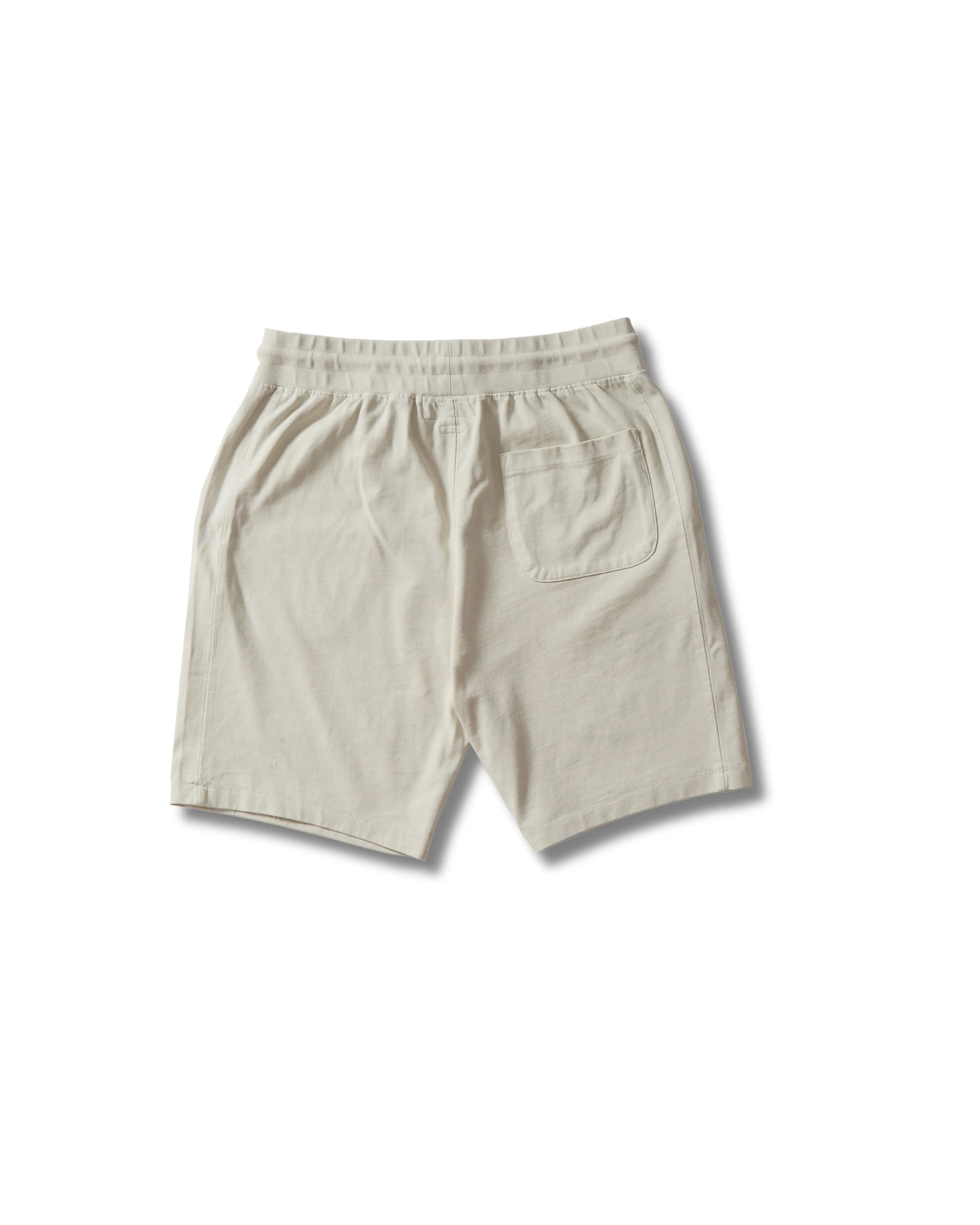 Elevated Jersey Draw Cord Shorts 8" - Light Pebble sold by Grayers product image thumbnail 2