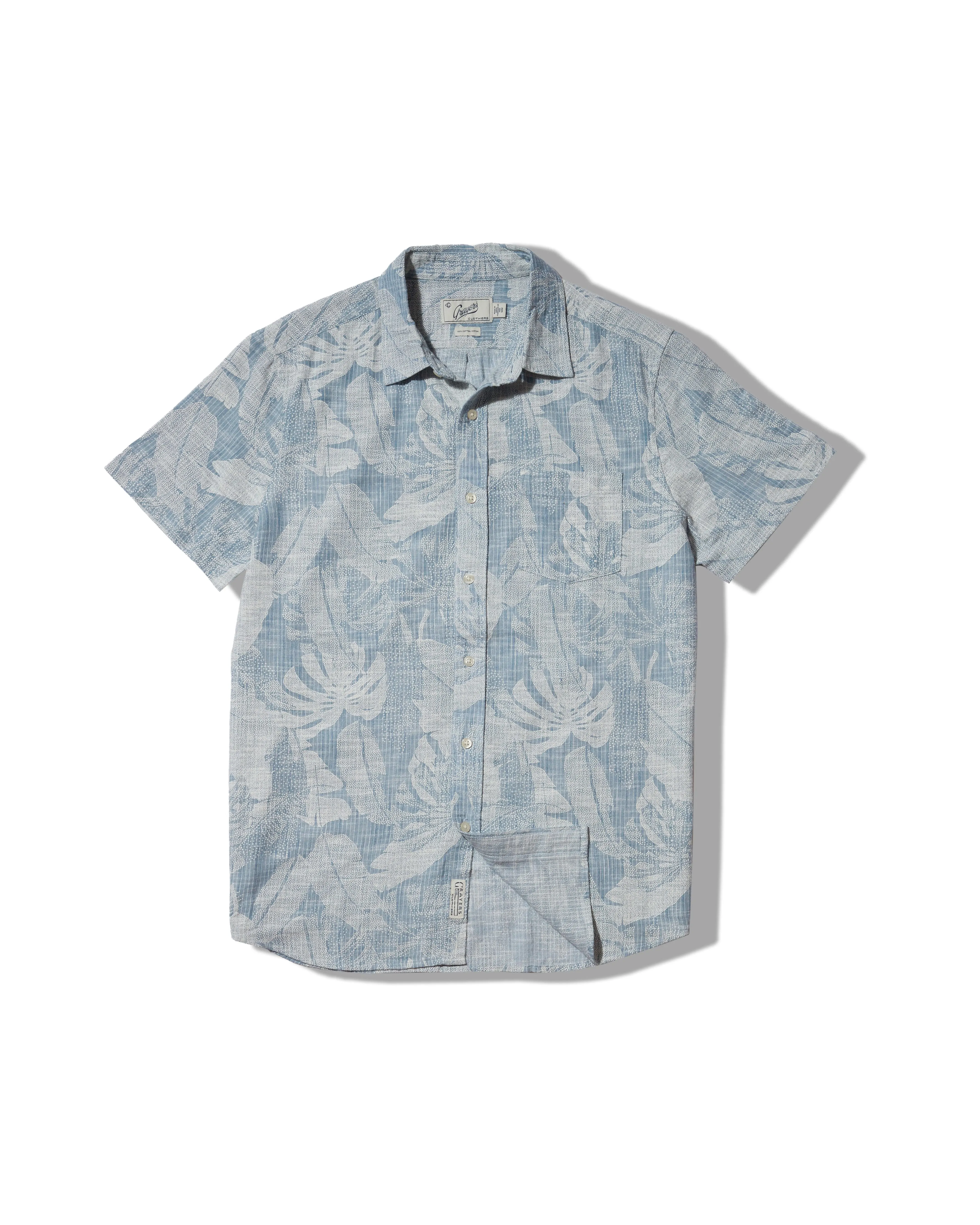 Madras Cottage Loom Printed Shirt - Mr. Chow Print sold by Grayers