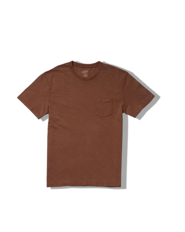 Sunwashed Pocket Tee - Rubber sold by Grayers