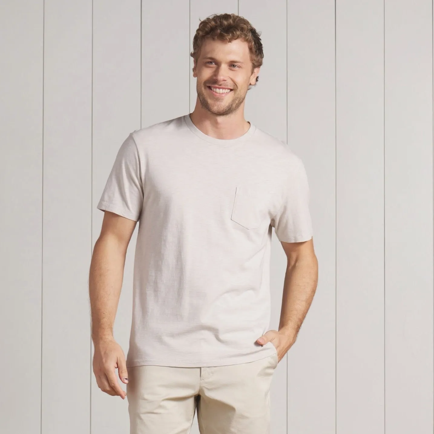 Sunwashed Pocket Tee - Glacier Gray sold by Grayers product image thumbnail 4