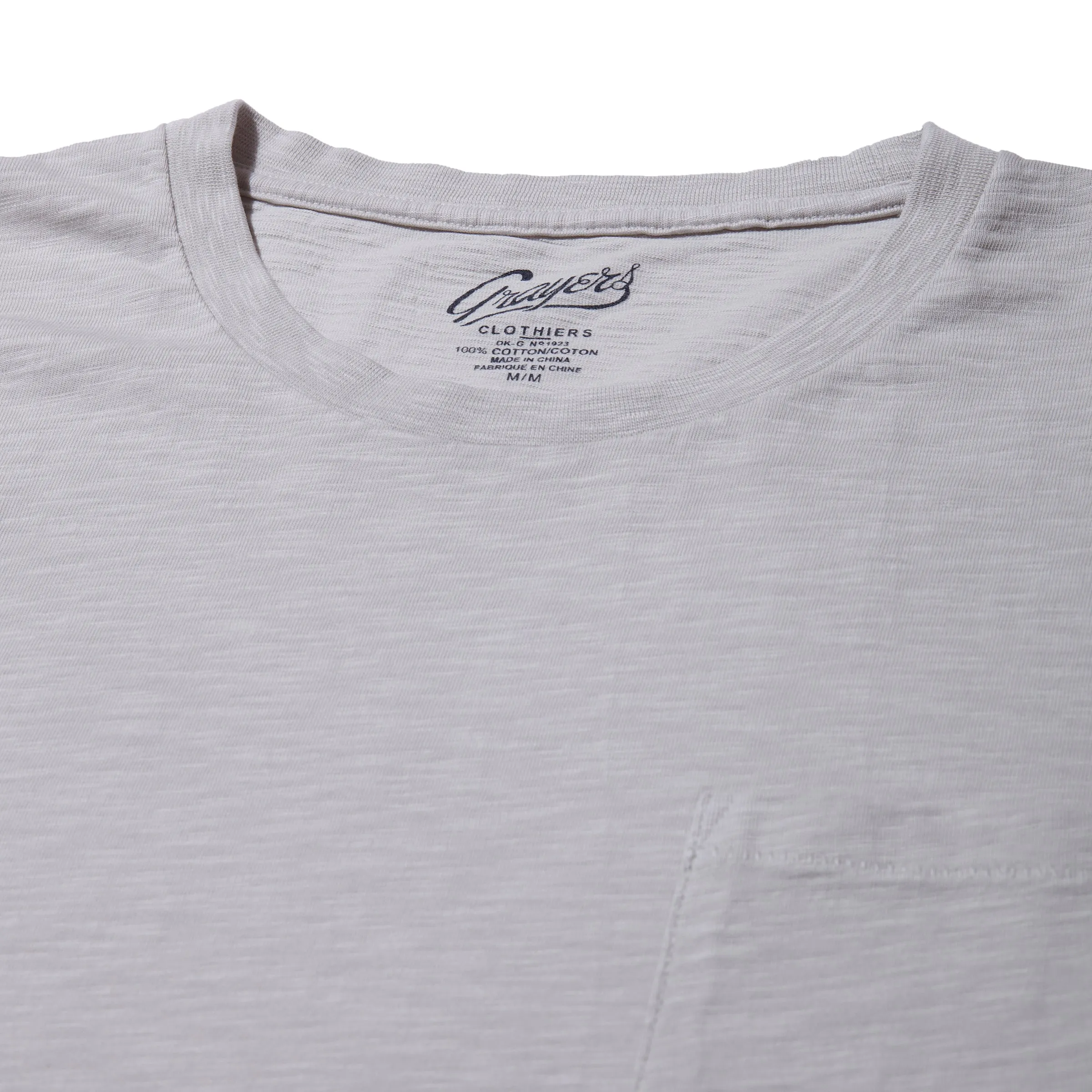 Sunwashed Pocket Tee - Glacier Gray sold by Grayers product image thumbnail 2
