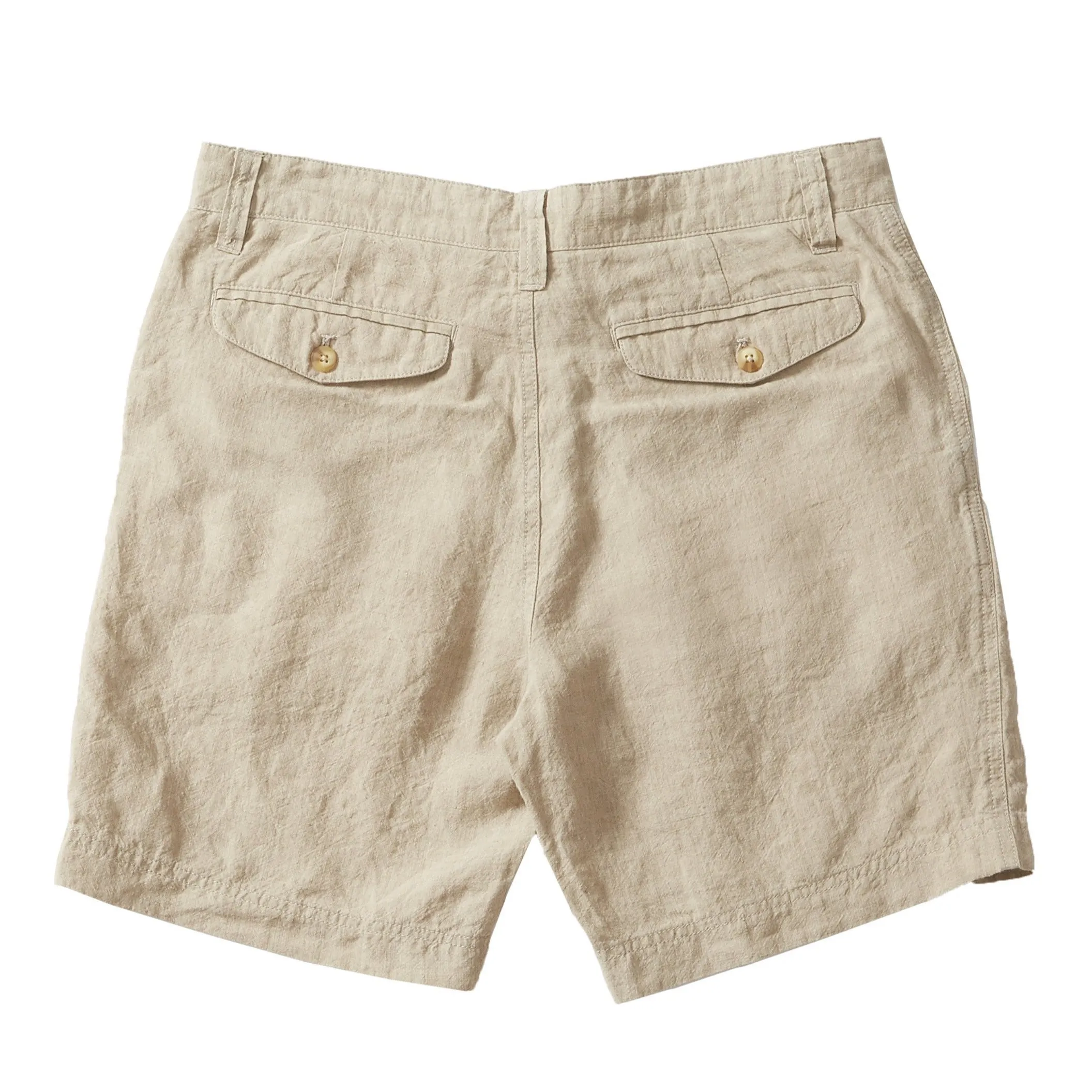 Aventura Washed Linen Shorts - Safari sold by Grayers product image thumbnail 3