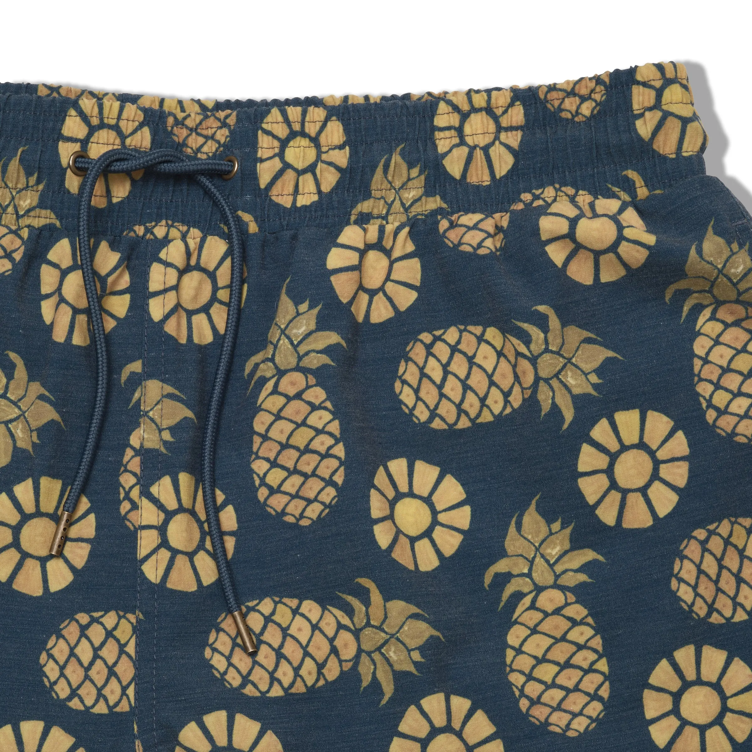Eco Poly Cotton Stretch Swim Trunk 7" - Pineapple Slice sold by Grayers product image thumbnail 3