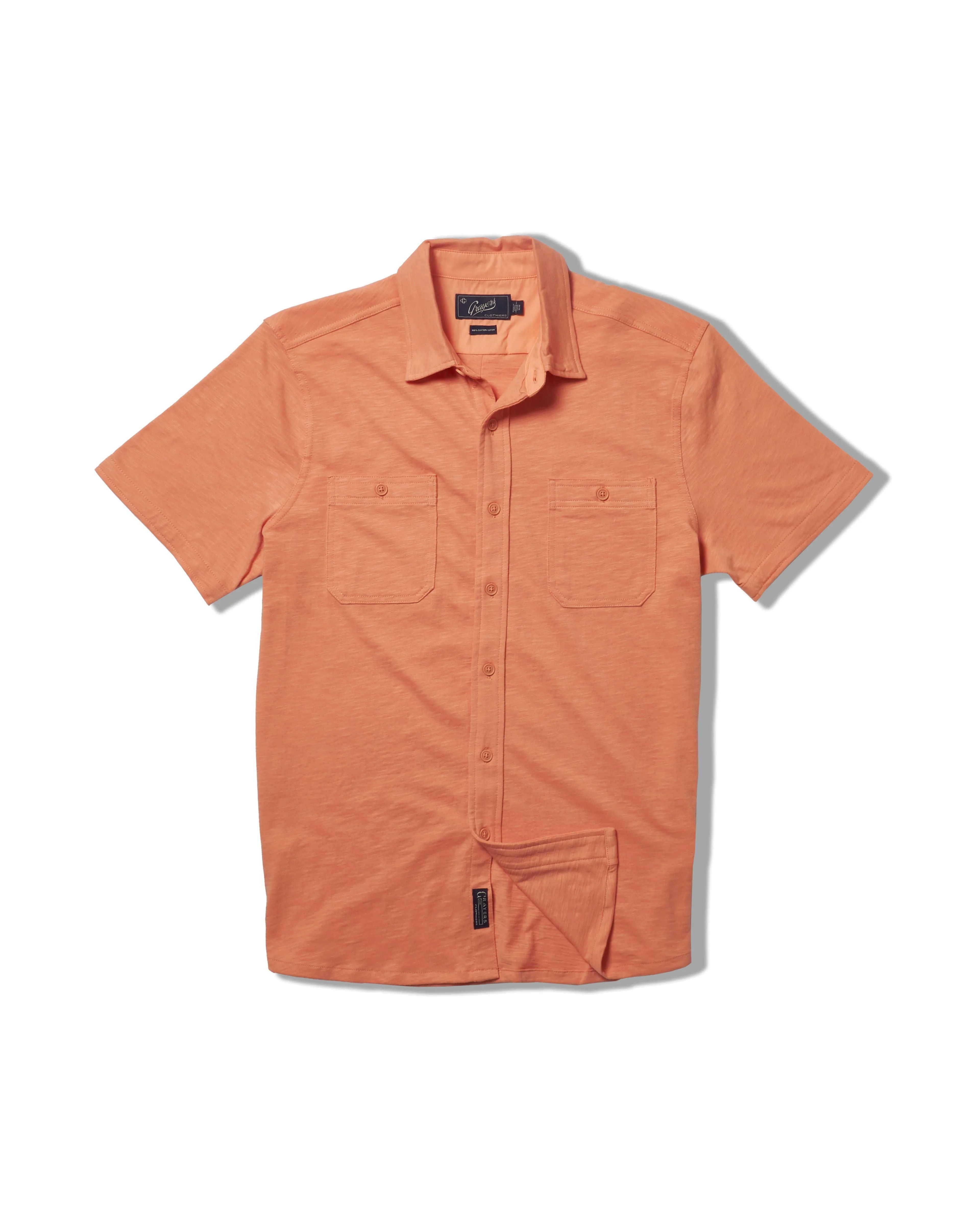 Flex Everyday Knit Short Sleeve Shirt - Canyon Sunset sold by Grayers