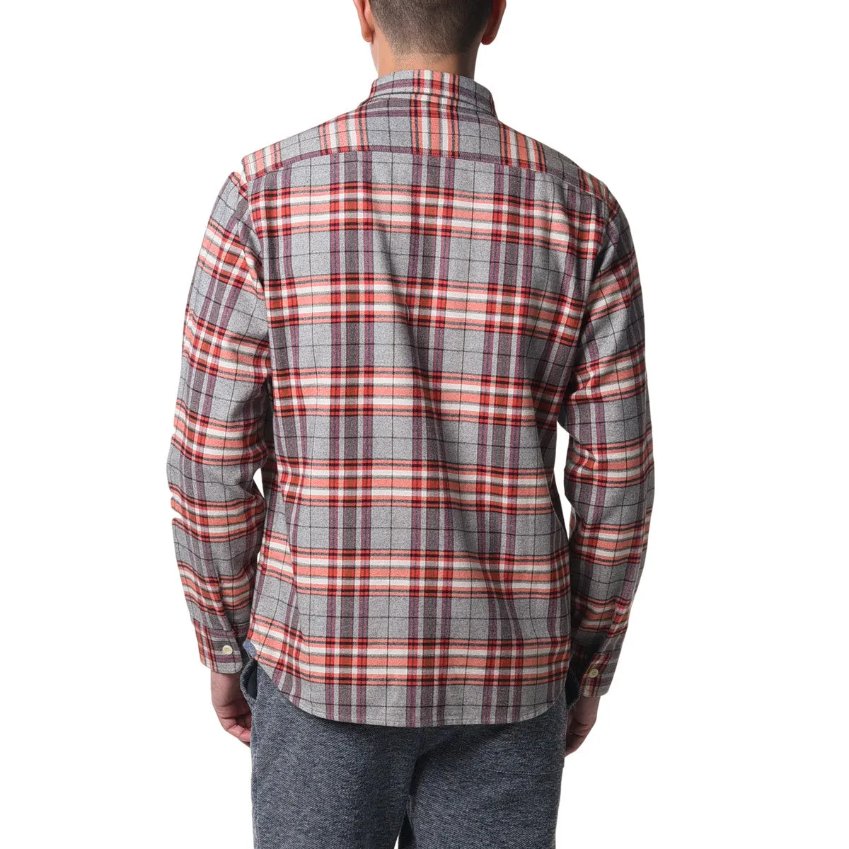 Herndon Heritage Flannel - Gray Orange Cream (Final Sale)* sold by Grayers product image thumbnail 3