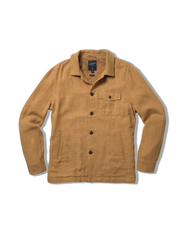 Ramie Chore Jacket - Tobacco sold by Grayers