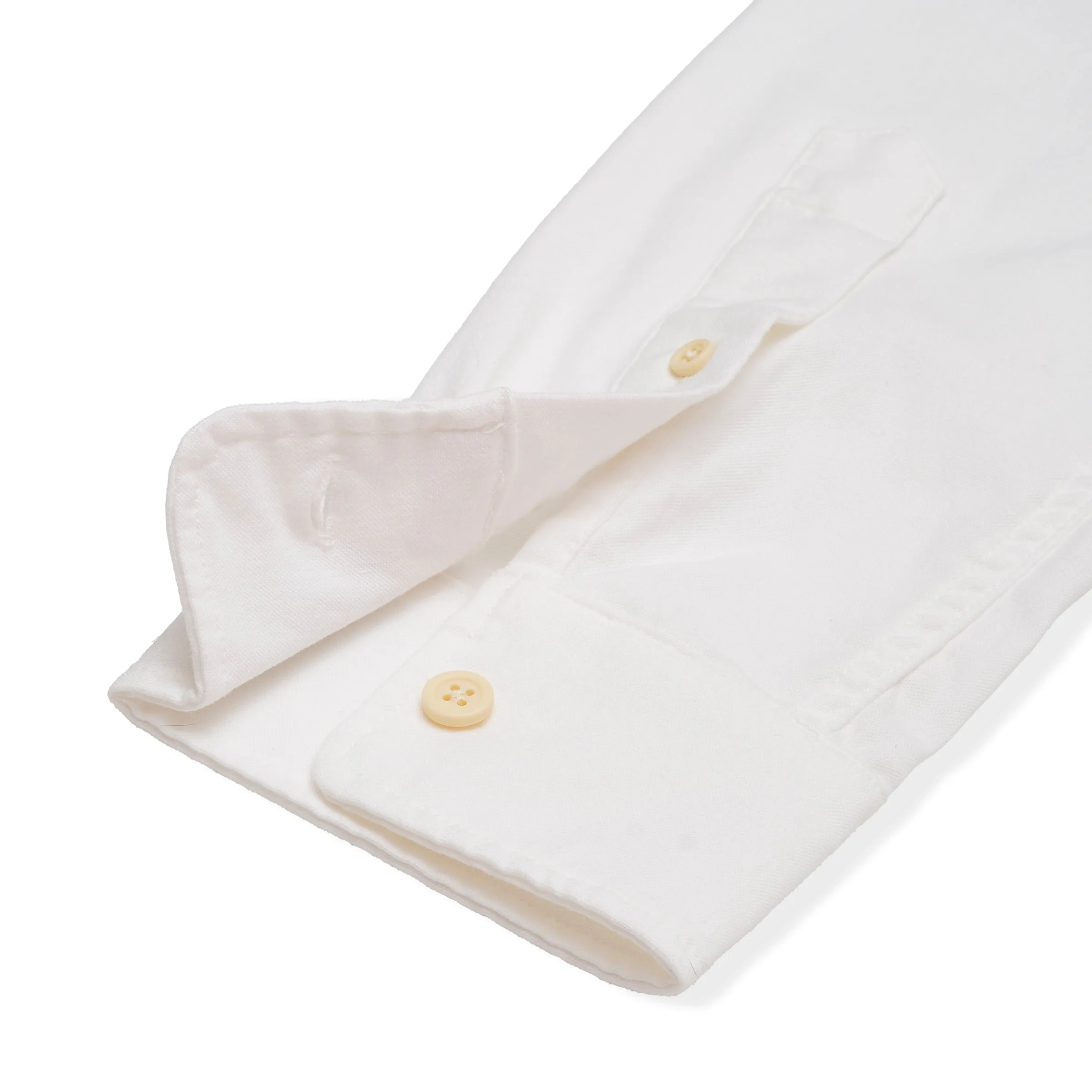 Charles Stretch Oxford Shirt - White sold by Grayers product image thumbnail 5