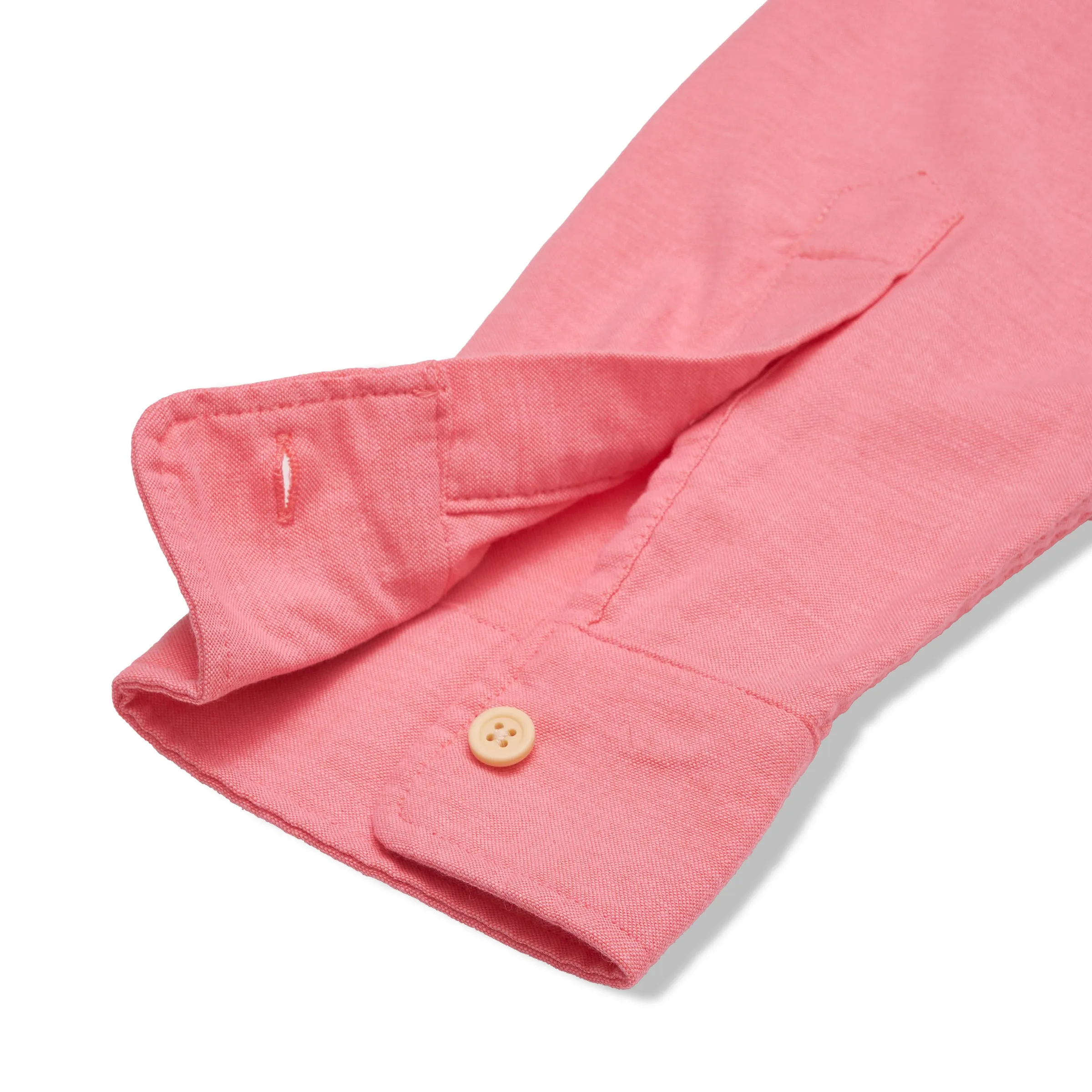 Charles Stretch Oxford Shirt - Red sold by Grayers product image thumbnail 3
