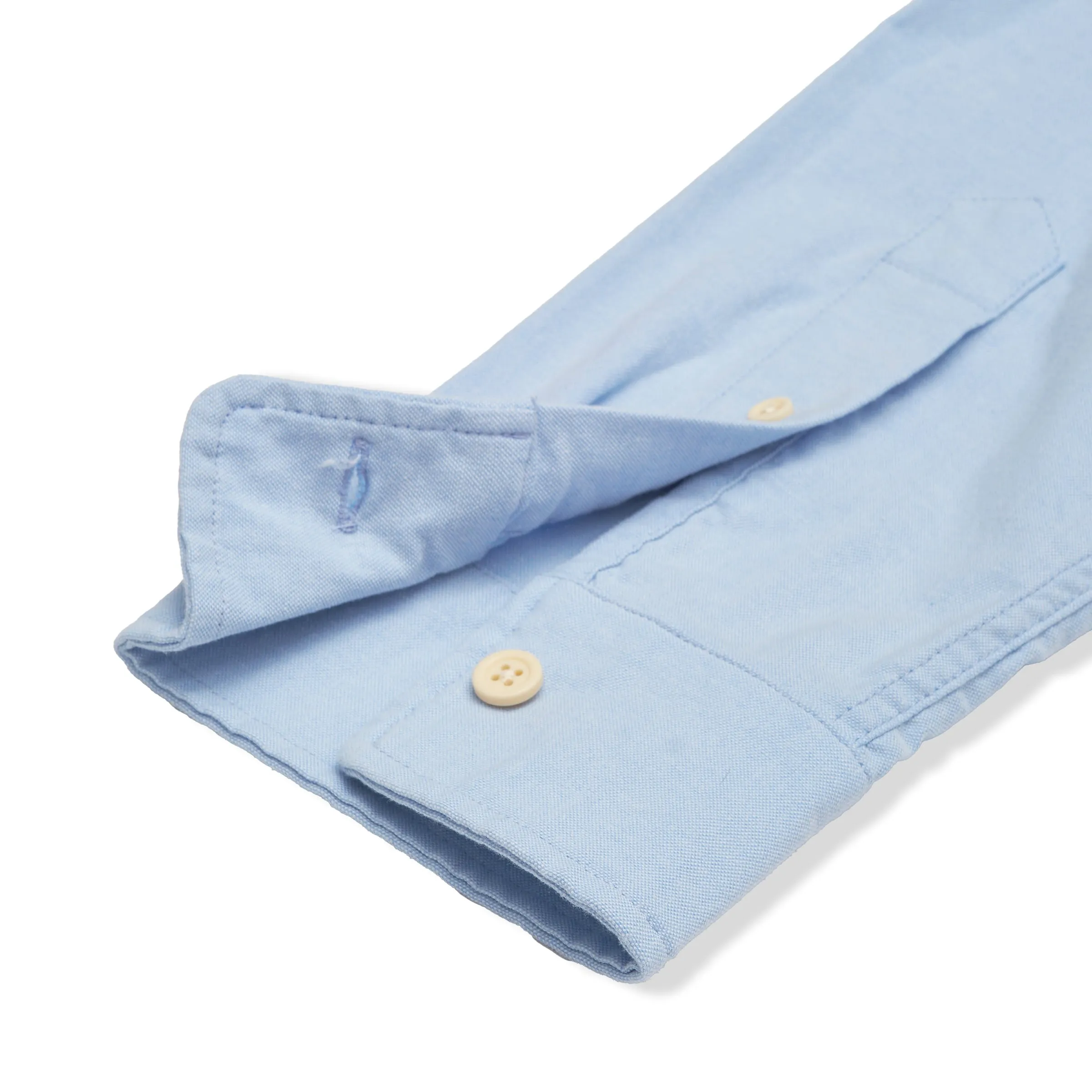 Charles Stretch Oxford Shirt - Light Blue sold by Grayers product image thumbnail 3