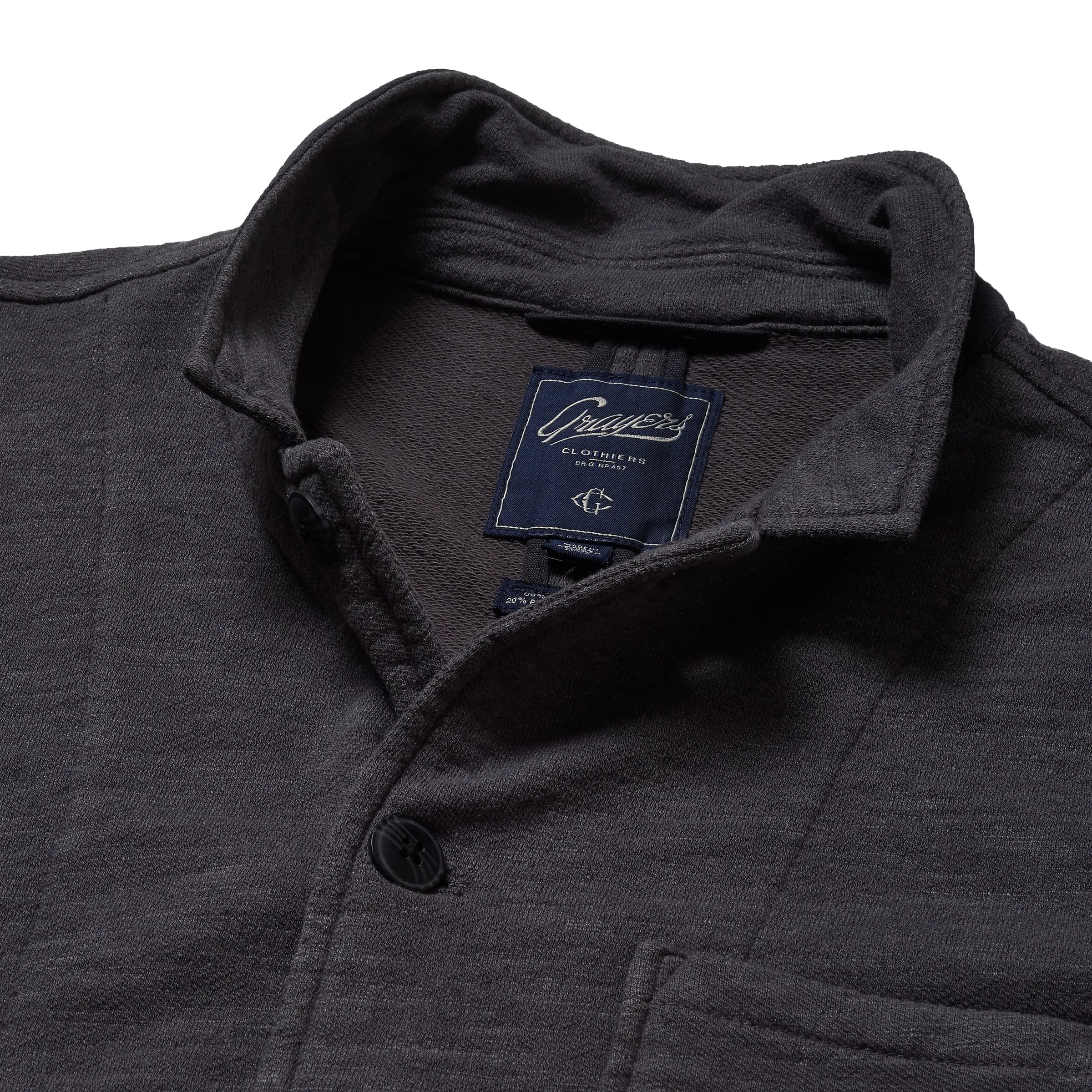 Dunlop Stand Up Collar Terry Blazer - Castlerock sold by Grayers product image thumbnail 3