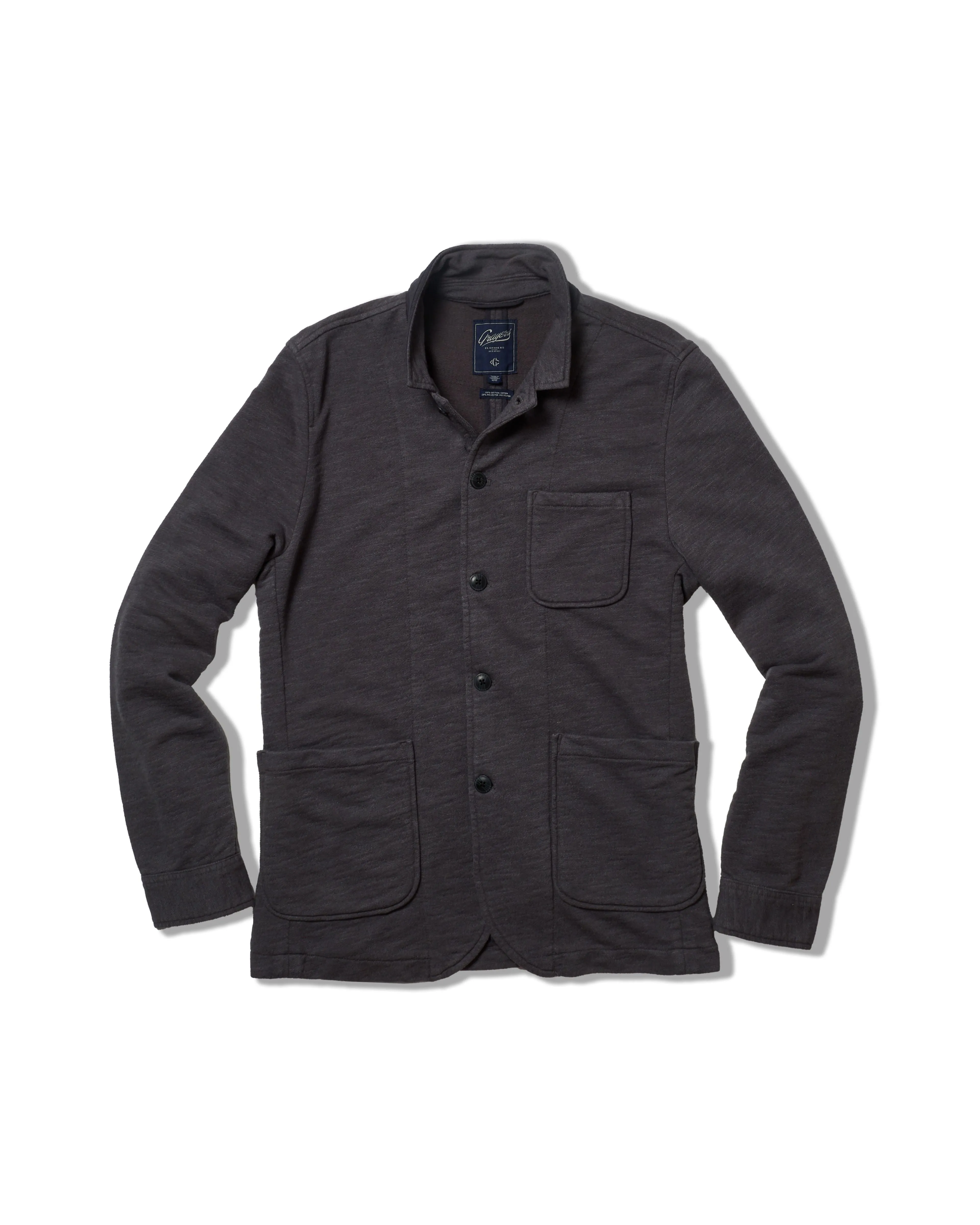 Dunlop Stand Up Collar Terry Blazer - Castlerock sold by Grayers