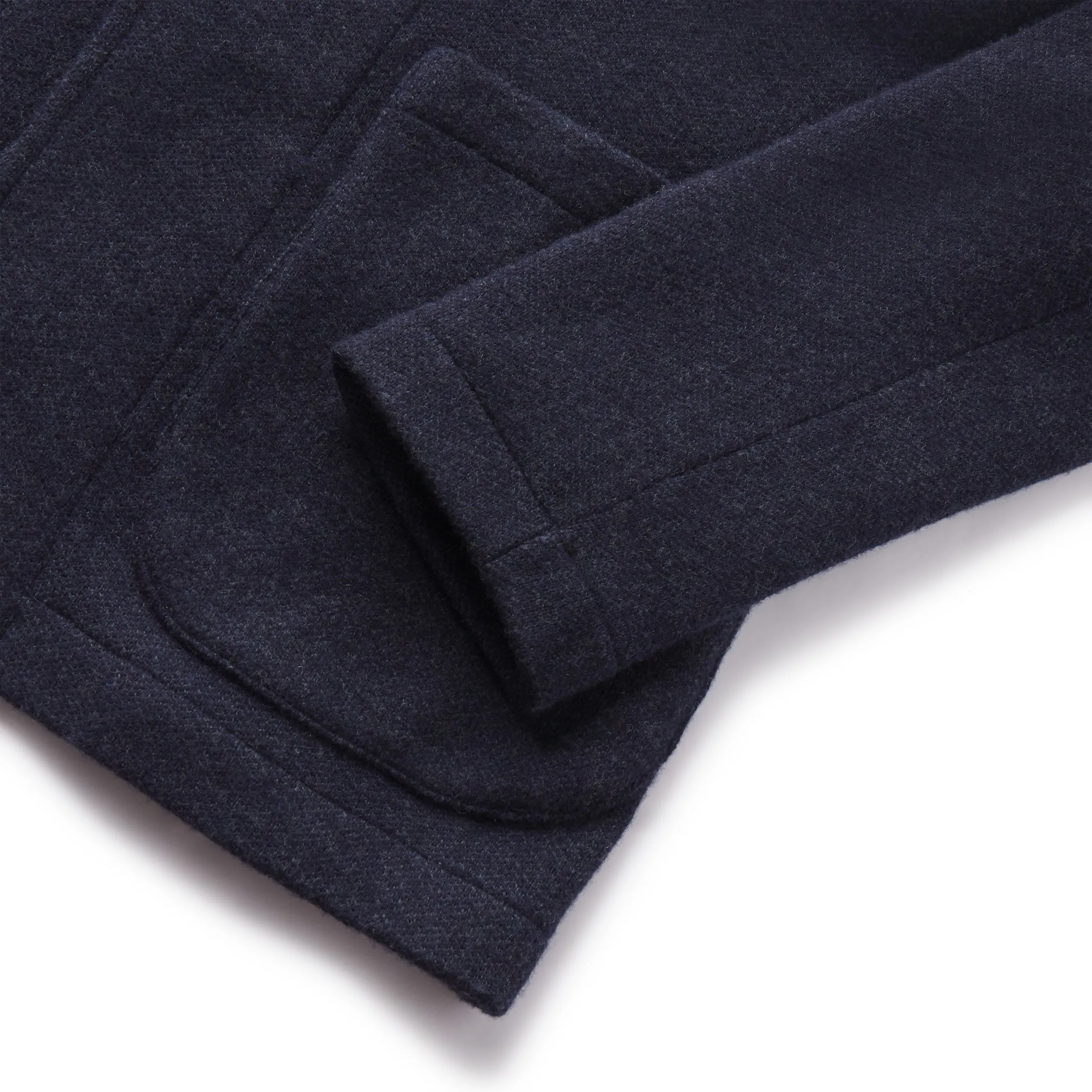 Nelson Jacquard Swacket - Navy sold by Grayers product image thumbnail 3