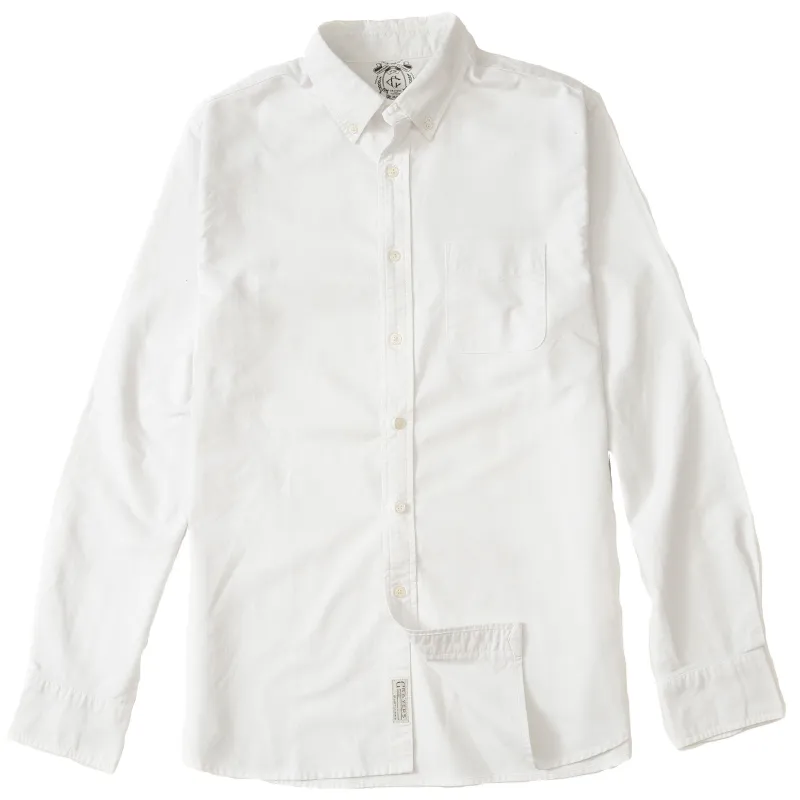 The White Oxford Button Down sold by Grayers