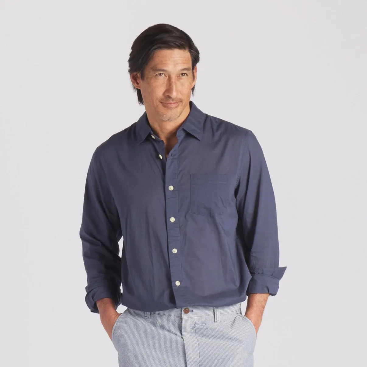 Portofino Featherweight Poplin Shirt - Old Navy sold by Grayers product image thumbnail 4