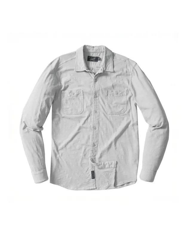 Flex Everyday Knit Shirt - Glacier Gray sold by Grayers