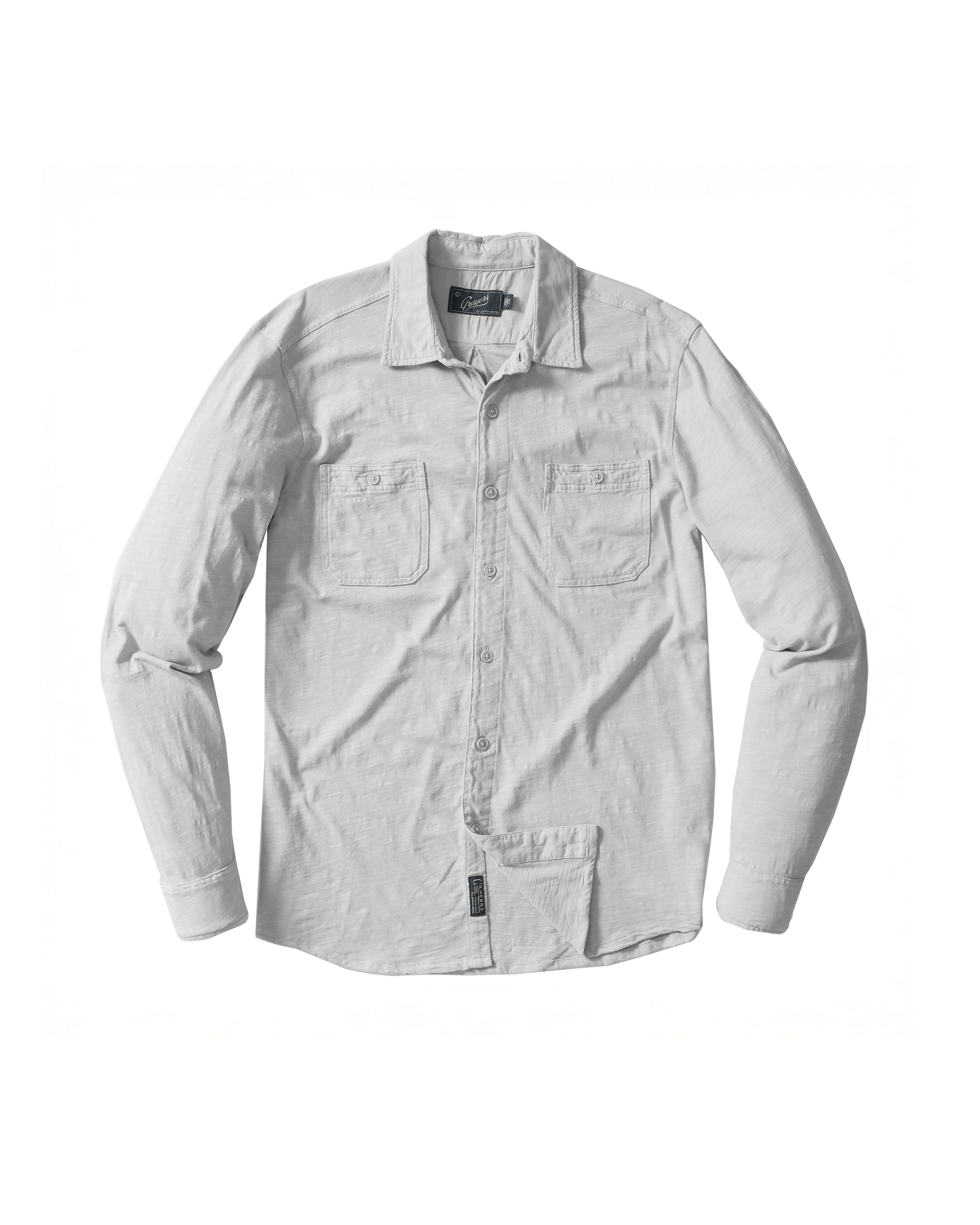 Flex Everyday Knit Shirt - Glacier Gray sold by Grayers