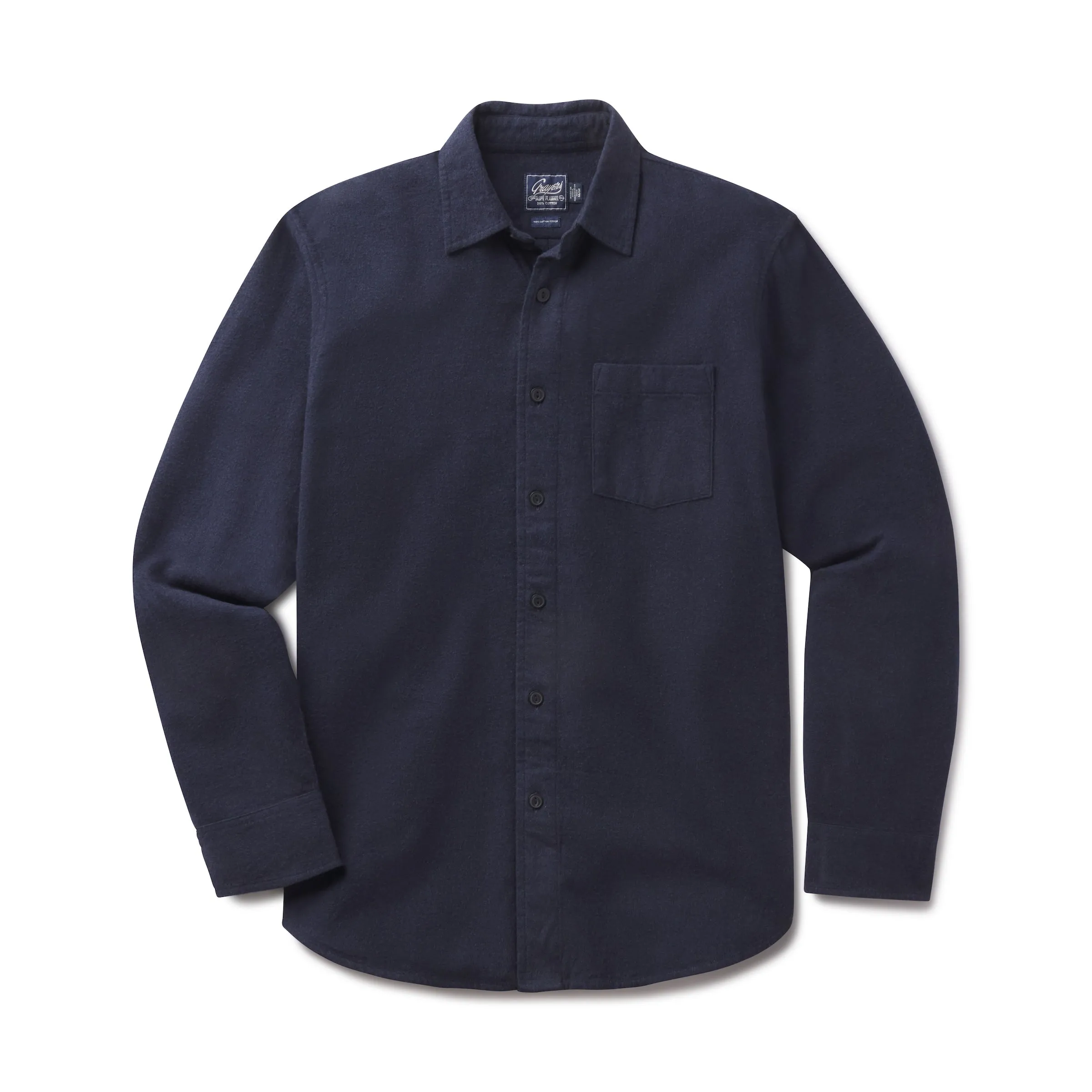 Belvedere Heather Lux Flannel - Blueberry sold by Grayers product image thumbnail 4