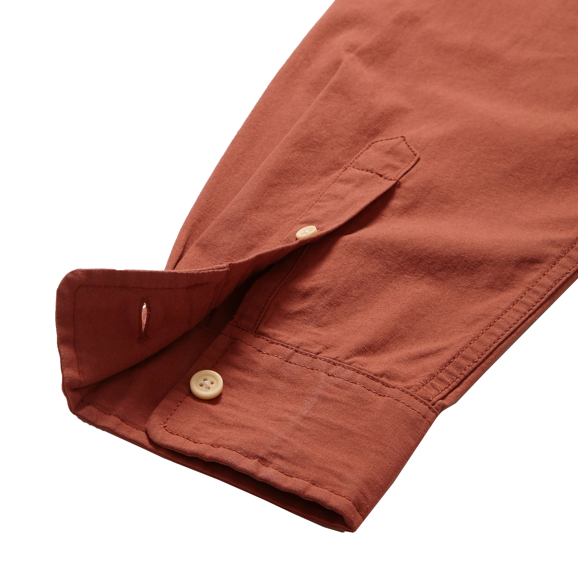 Portofino Midweight Poplin Shirt - Arabian Spice sold by Grayers product image thumbnail 3