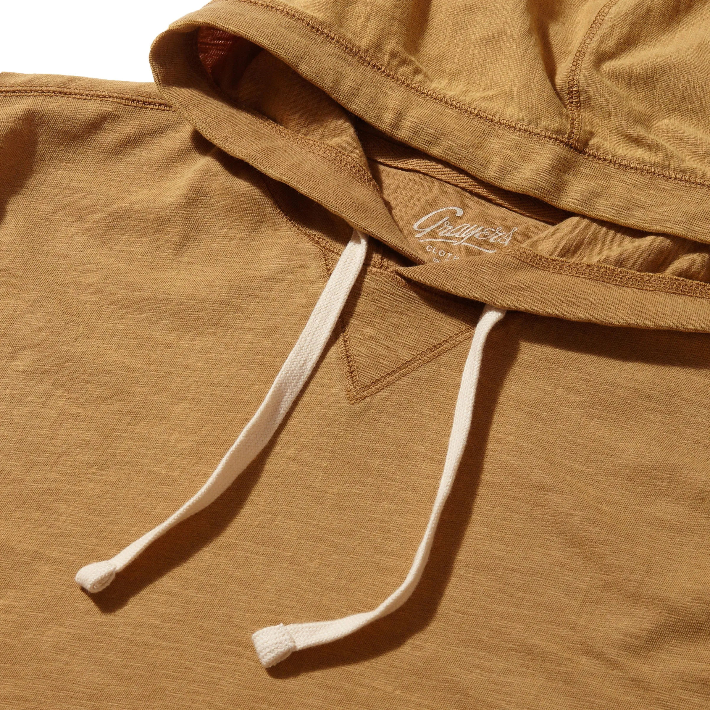 Hewitt Garment Dyed Hoodie - Dijon sold by Grayers product image thumbnail 2