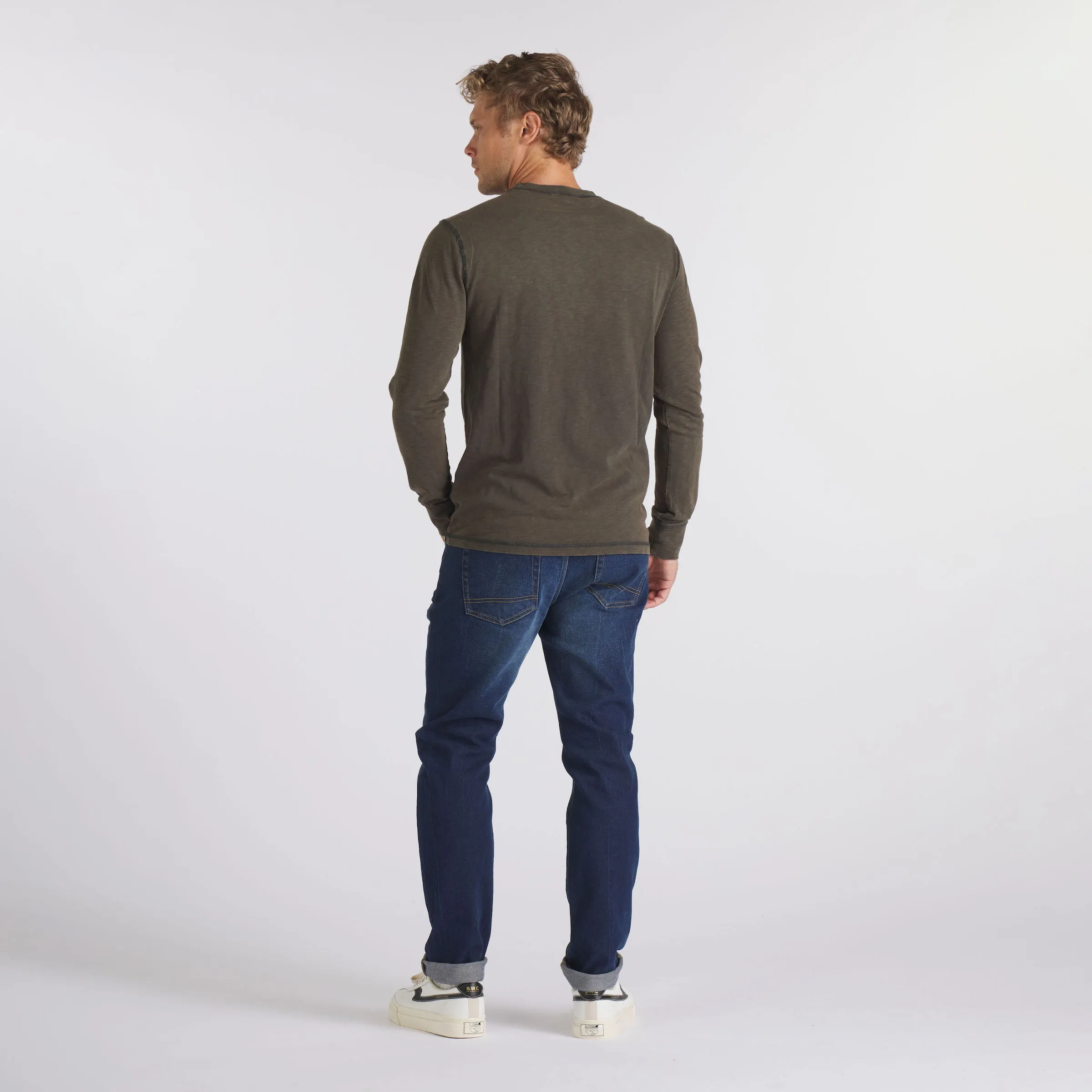 Hewitt Garment Dyed Pocket Tee - Washed Black sold by Grayers product image thumbnail 4