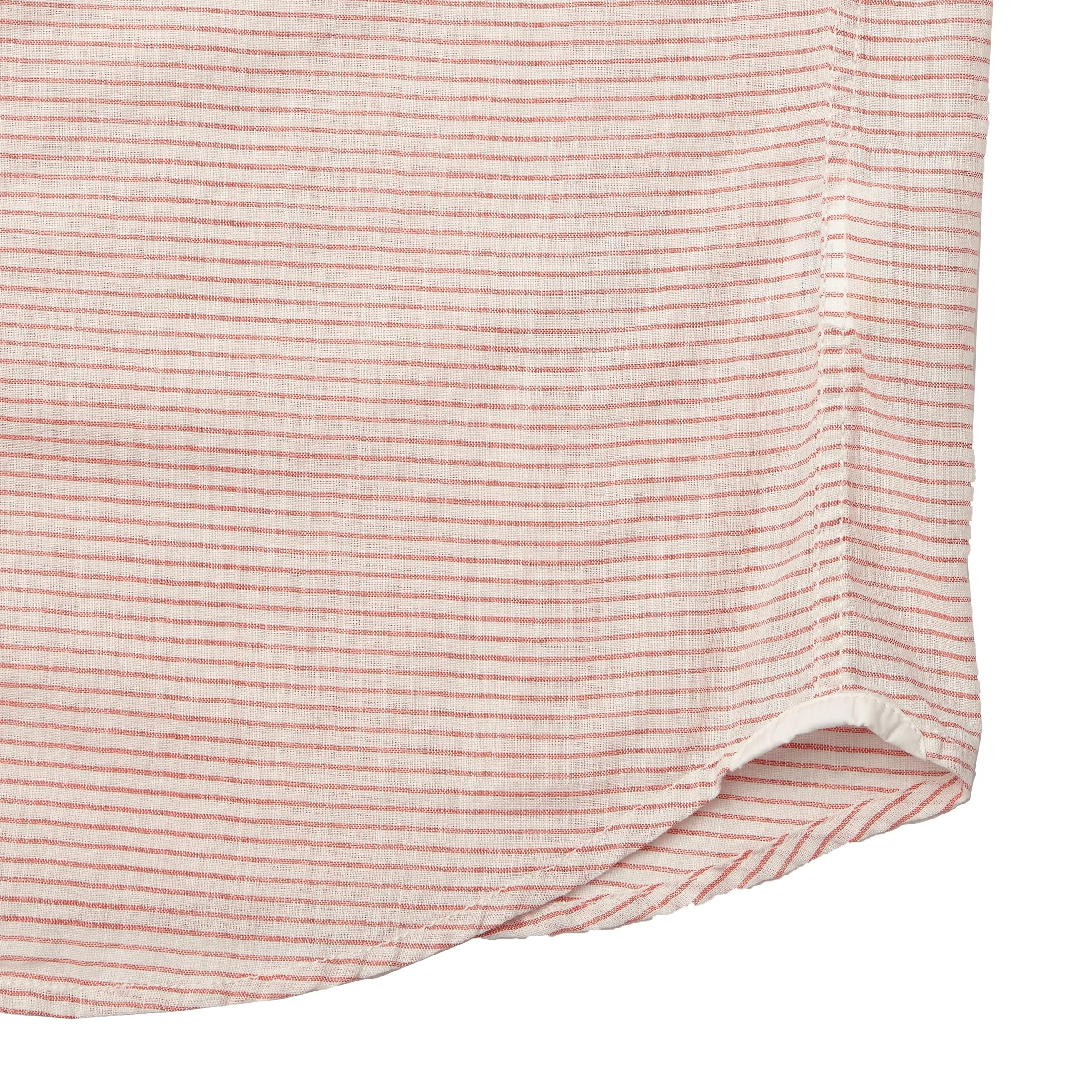 Fairfield Horizontal Micro Stripe Short Sleeve Shirt - Red Cream sold by Grayers product image thumbnail 3