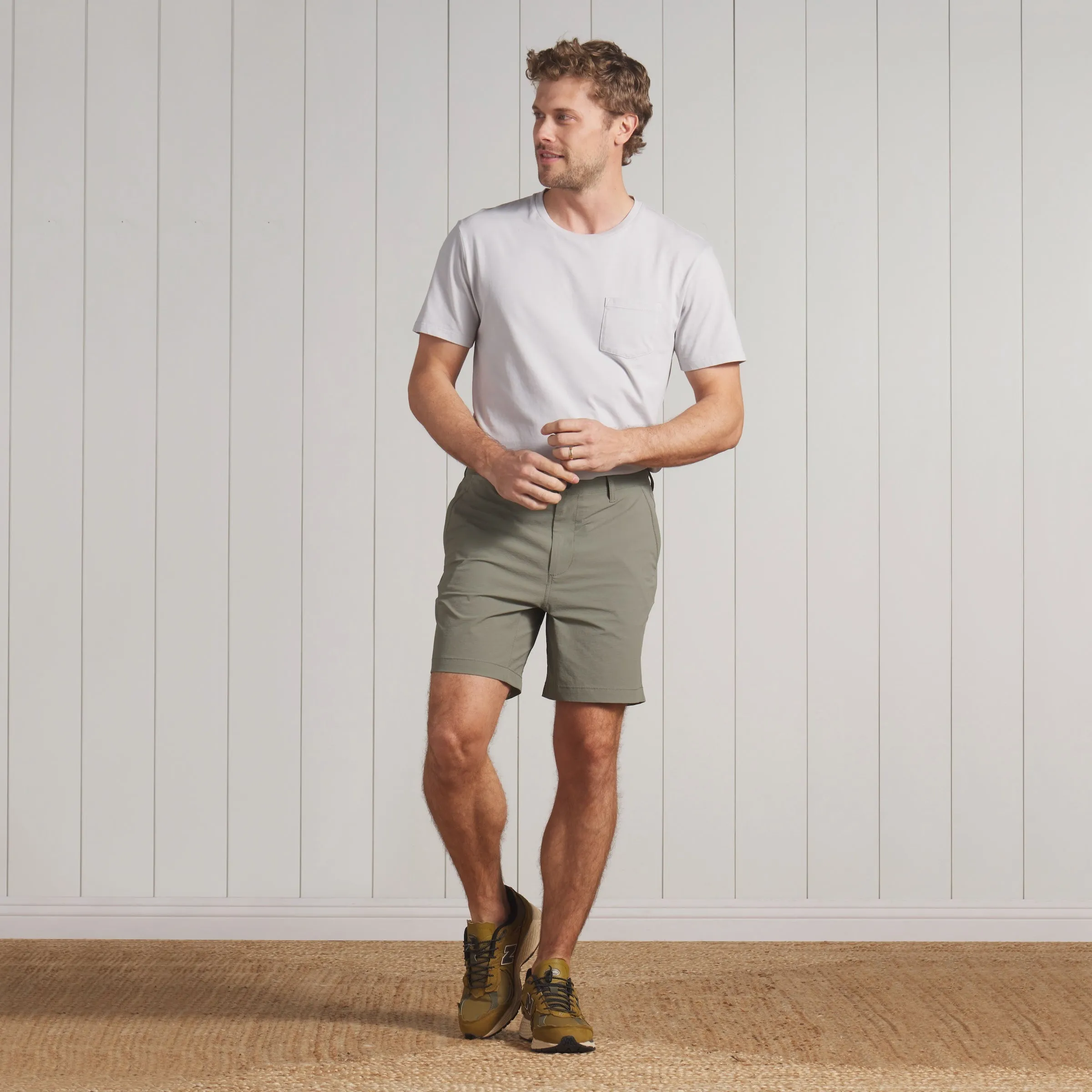 Pima Cotton Pocket Tee - Glacier Gray sold by Grayers product image thumbnail 5