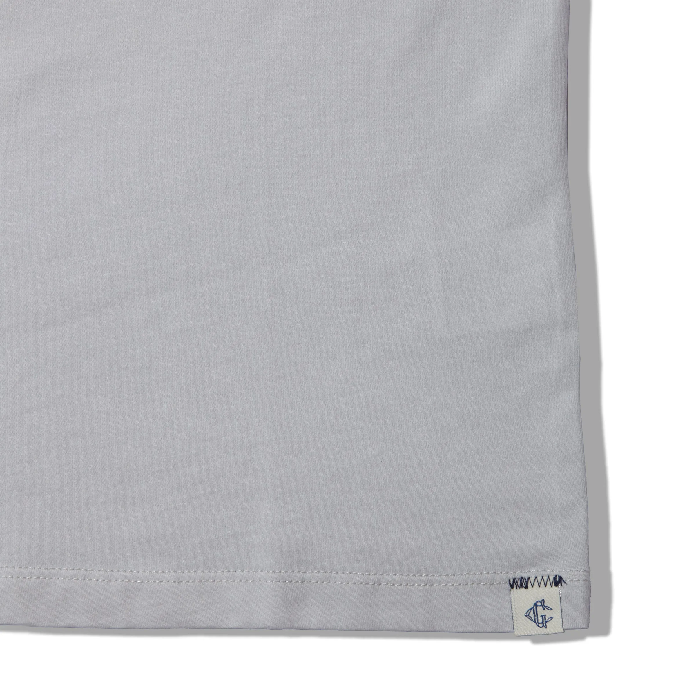Pima Cotton Pocket Tee - Glacier Gray sold by Grayers product image thumbnail 3