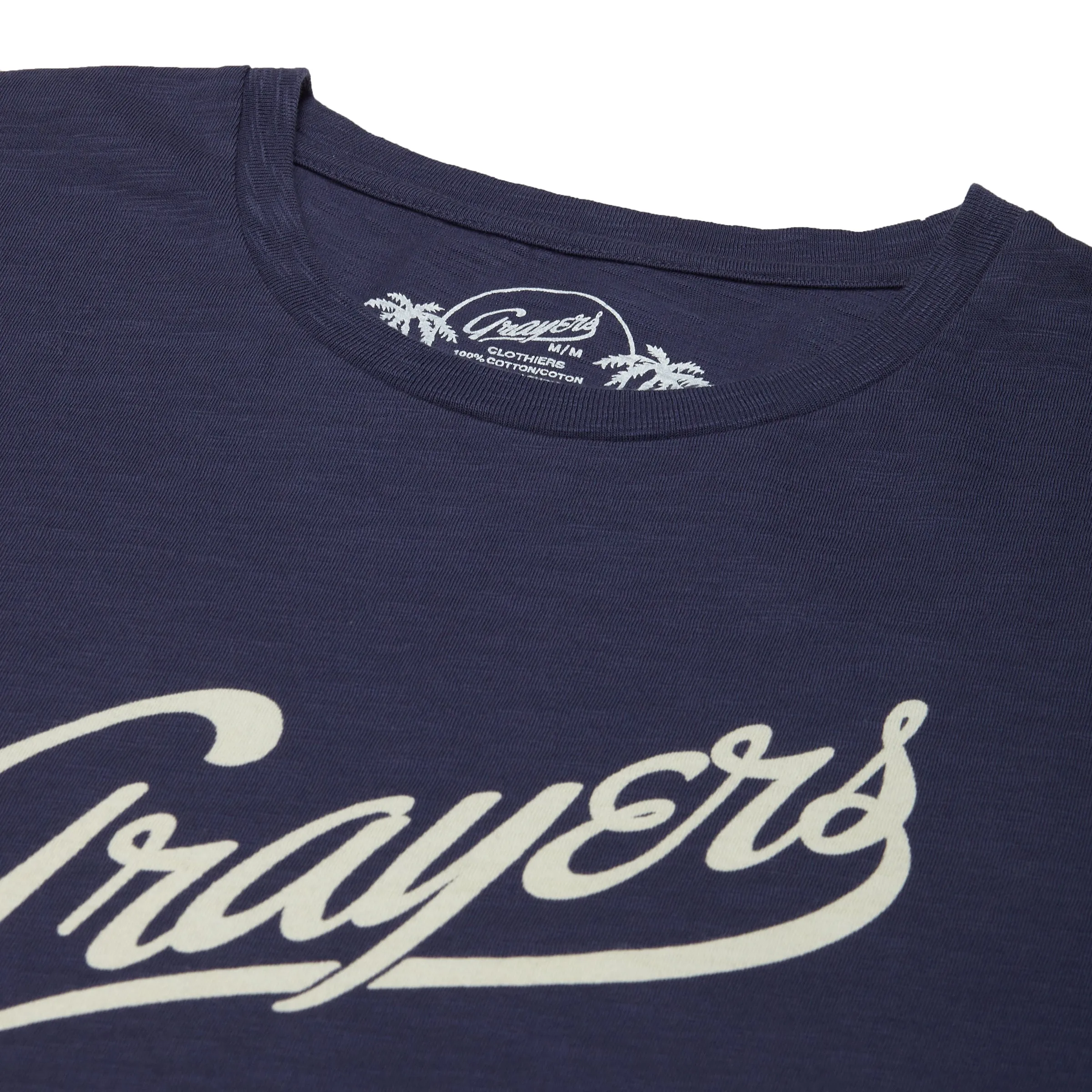 Grayers Print Tee - Night Shadow Blue sold by Grayers product image thumbnail 4