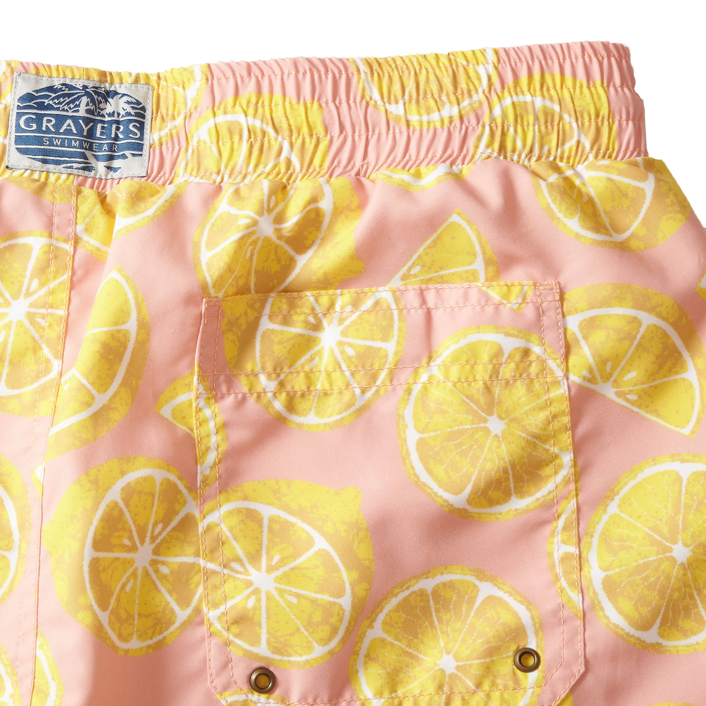 Limonata Eco Swim Trunk 6" - Pink Lemonade sold by Grayers product image thumbnail 4