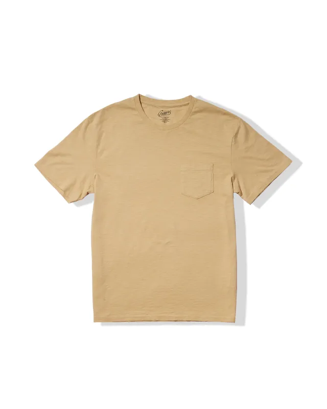 Sunwashed Pocket Tee - Pineapple Slice sold by Grayers