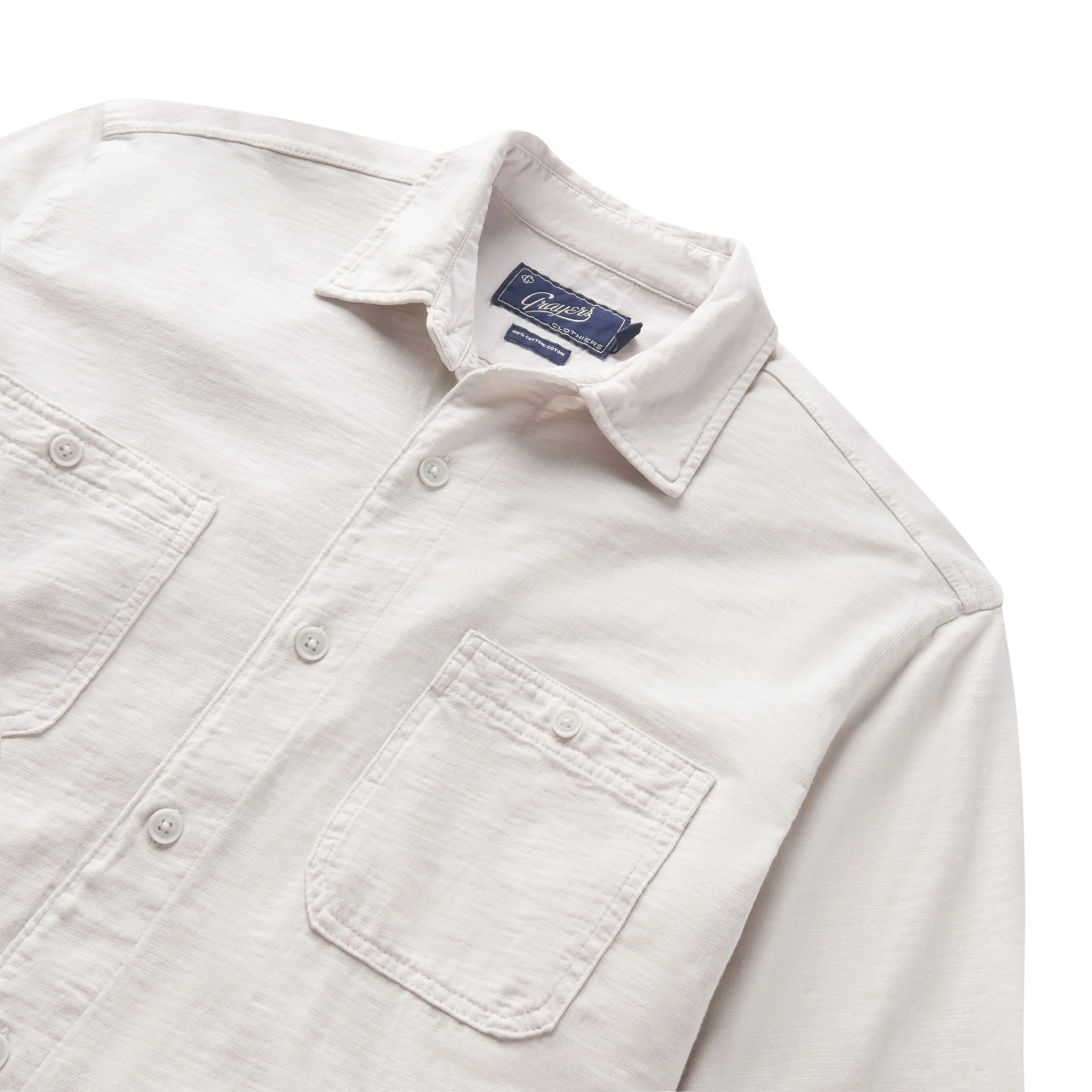 Flex Everyday Knit Shirt - Faded Gray sold by Grayers product image thumbnail 2