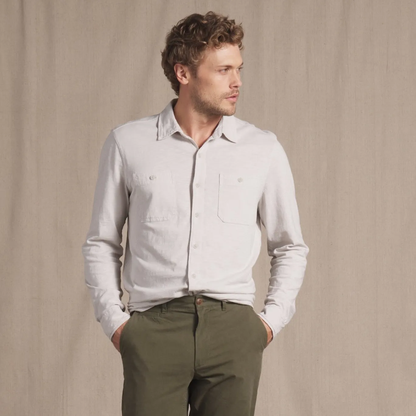 Flex Everyday Knit Shirt - Faded Gray sold by Grayers product image thumbnail 5