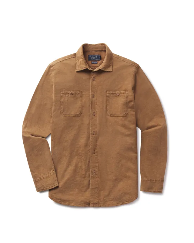 Flex Everyday Knit Shirt - Faded Rubber sold by Grayers
