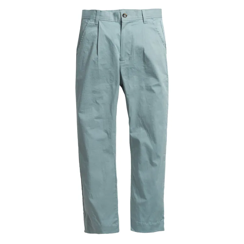 Yanika Women's Pleated Chino - Lead (Final Sale) sold by Grayers