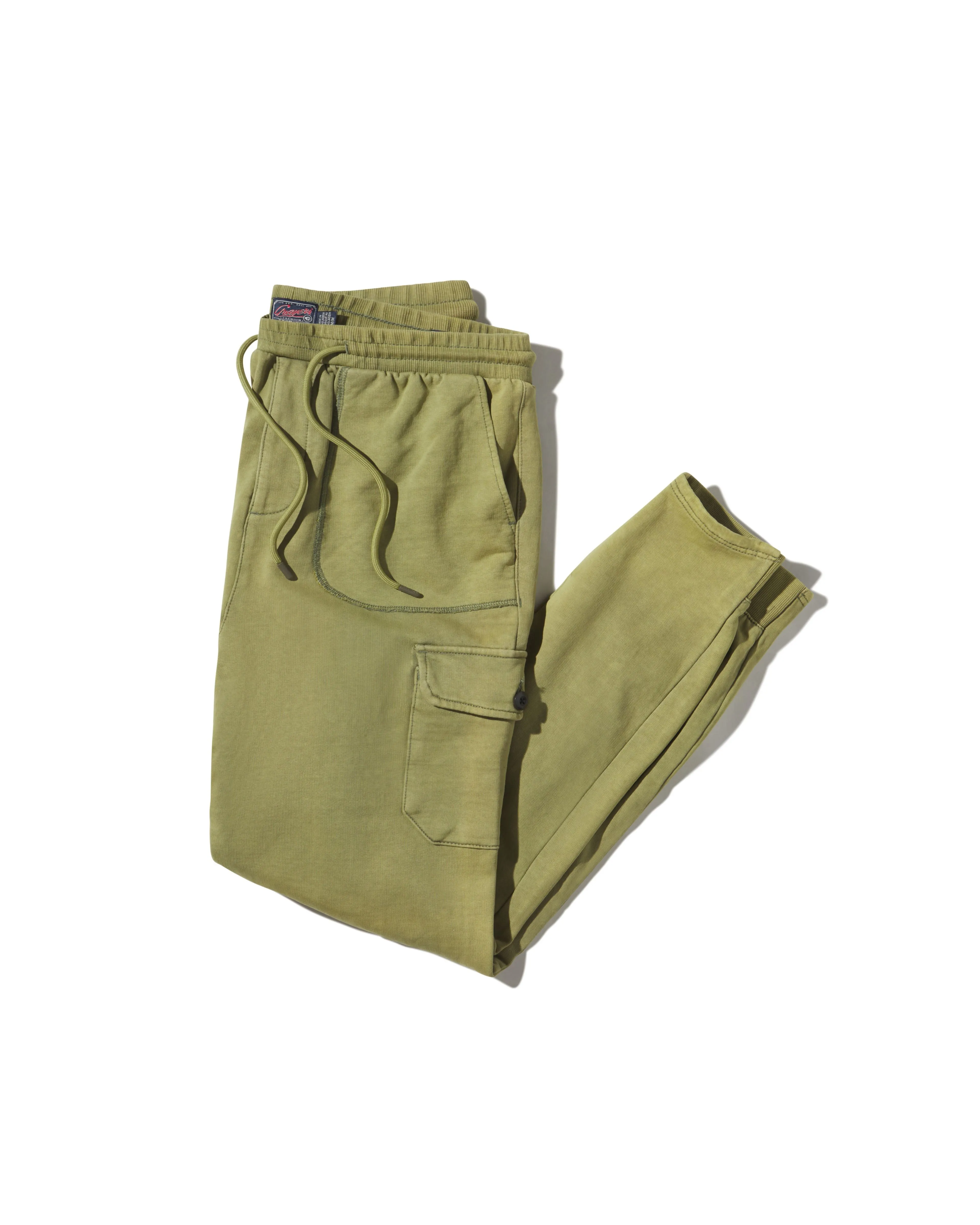 Defender Loopback Cargo Jogger - Avocado sold by Grayers
