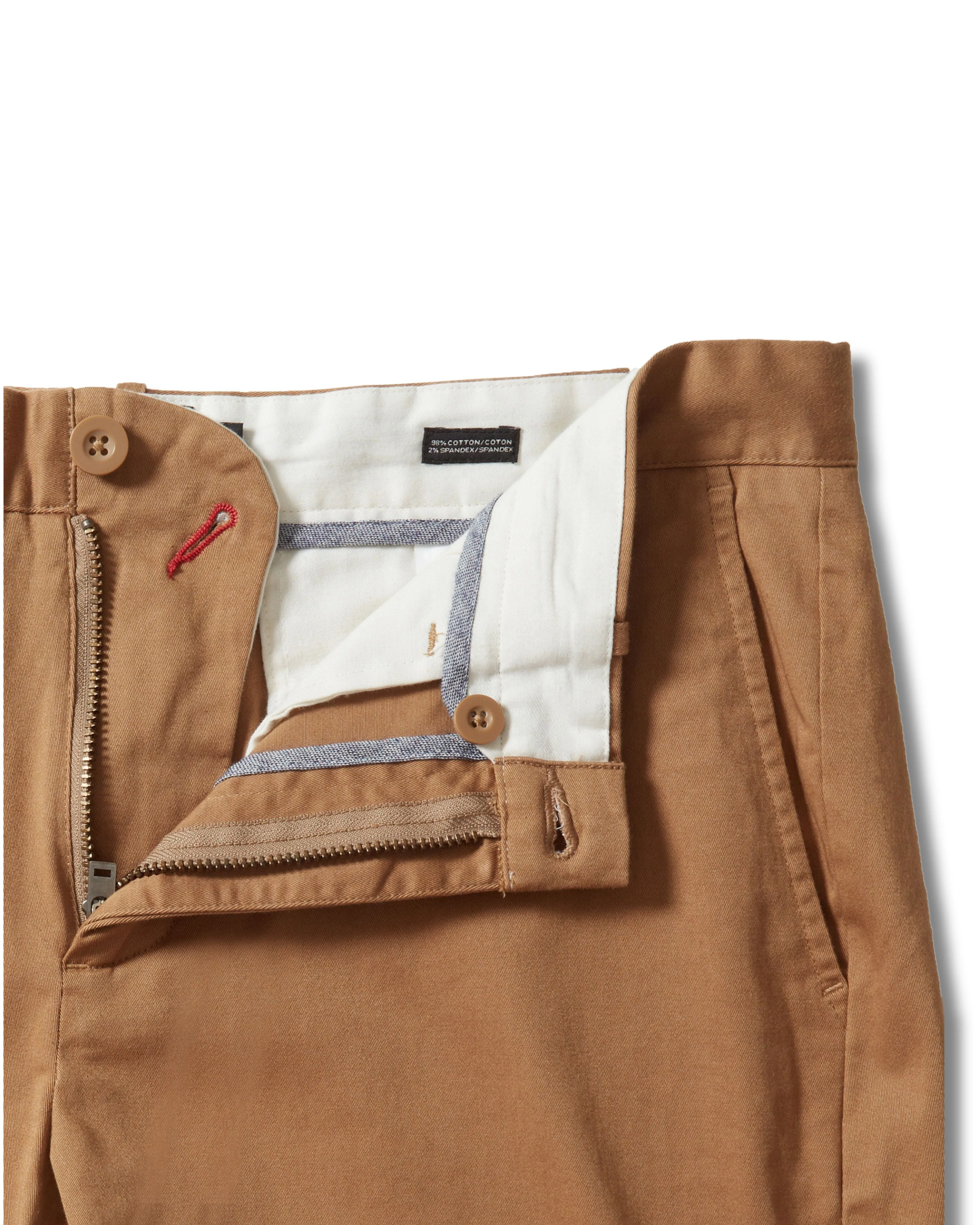 Jesse Stretch Chino Pants (Slim Fit) - British Tan sold by Grayers product image thumbnail 4