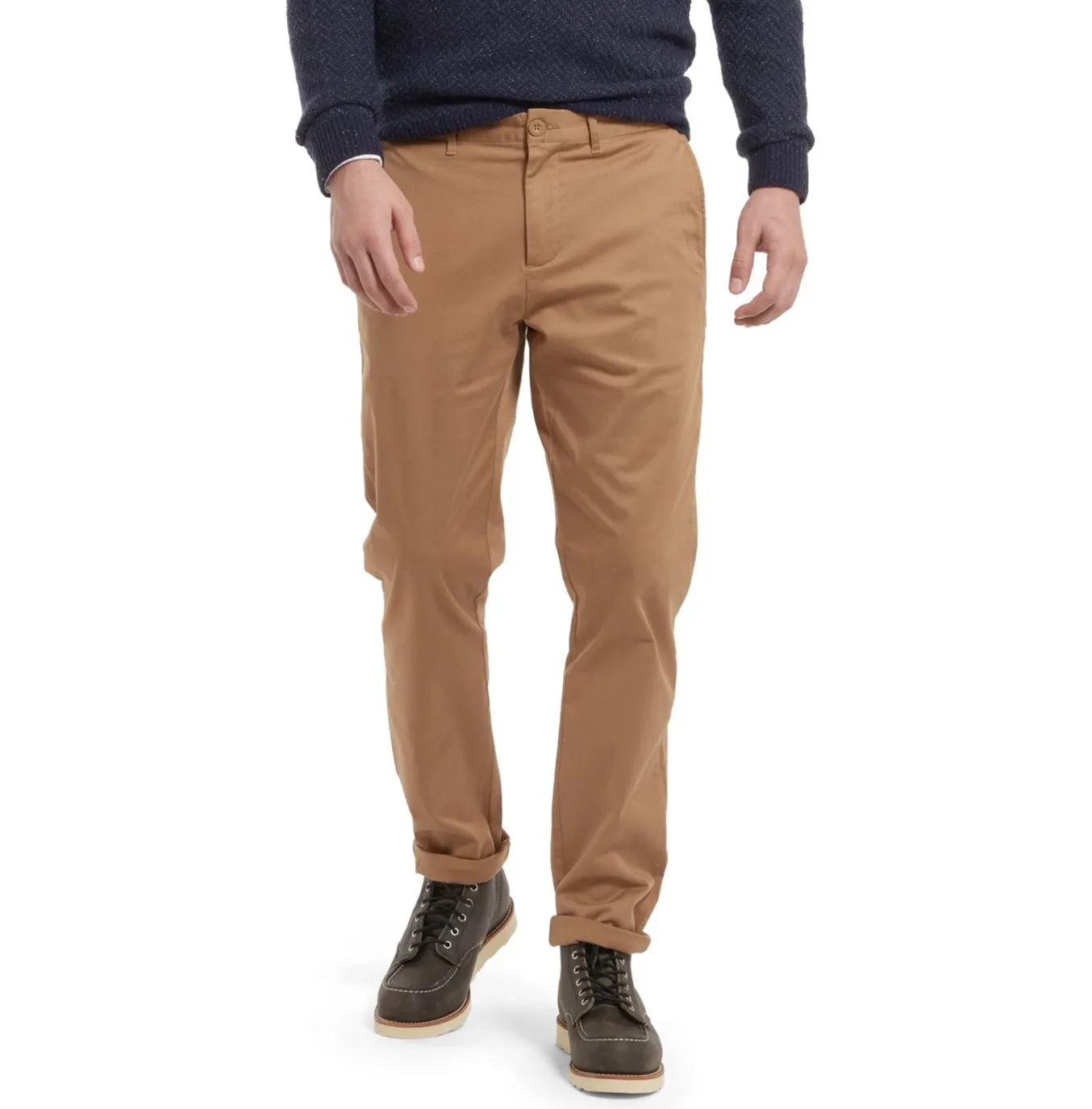 Jesse Stretch Chino Pants (Slim Fit) - British Tan sold by Grayers product image thumbnail 5