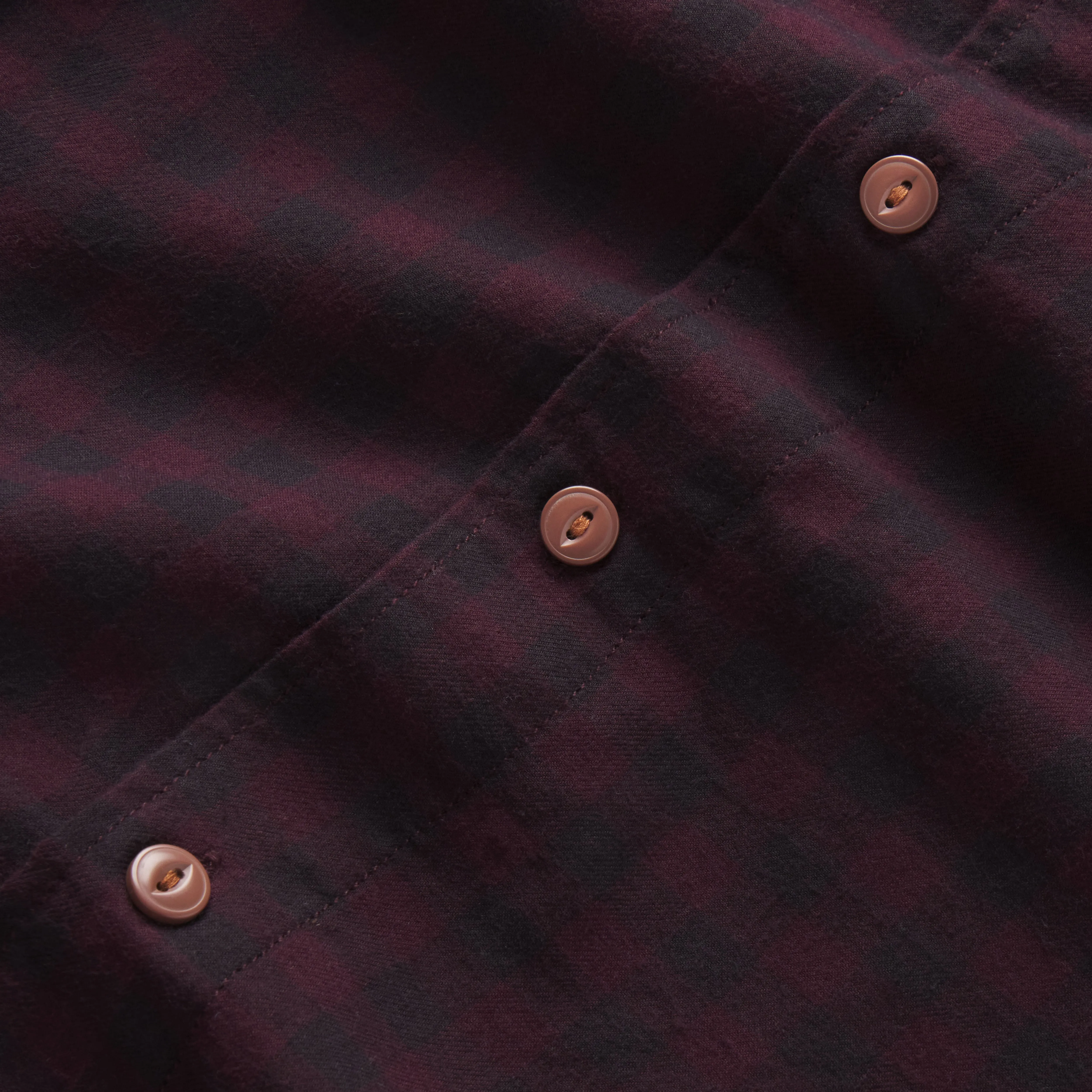 Featherweight Flannel Shirt - Raisin sold by Grayers product image thumbnail 3