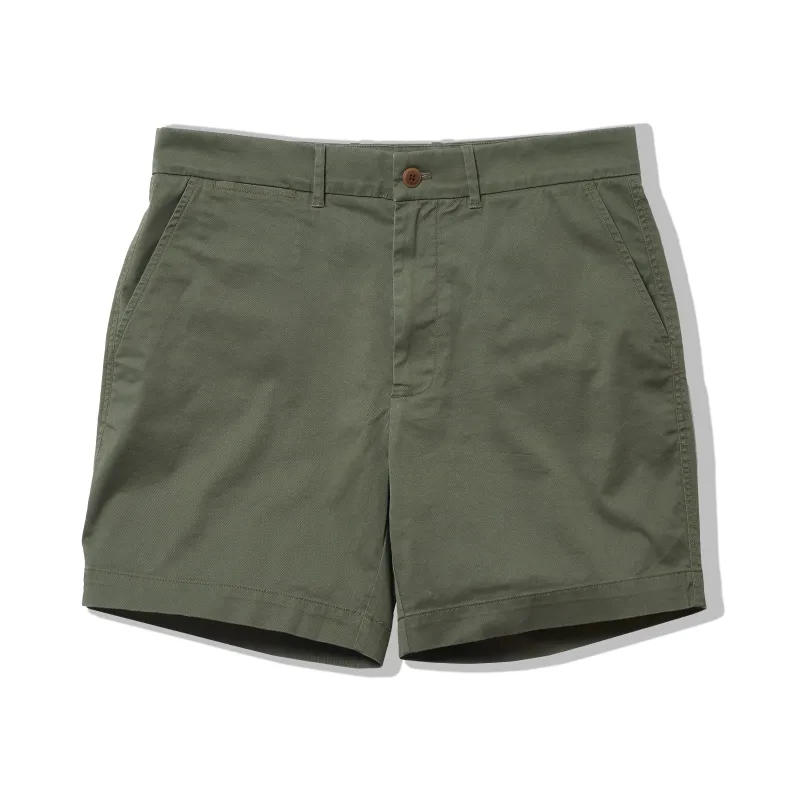 Thompson Flex Stretch Shorts 7"- Olivine made by Grayers