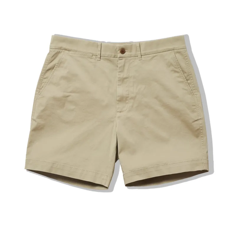 Thompson Flex Stretch Shorts 7" - Birch made by Grayers