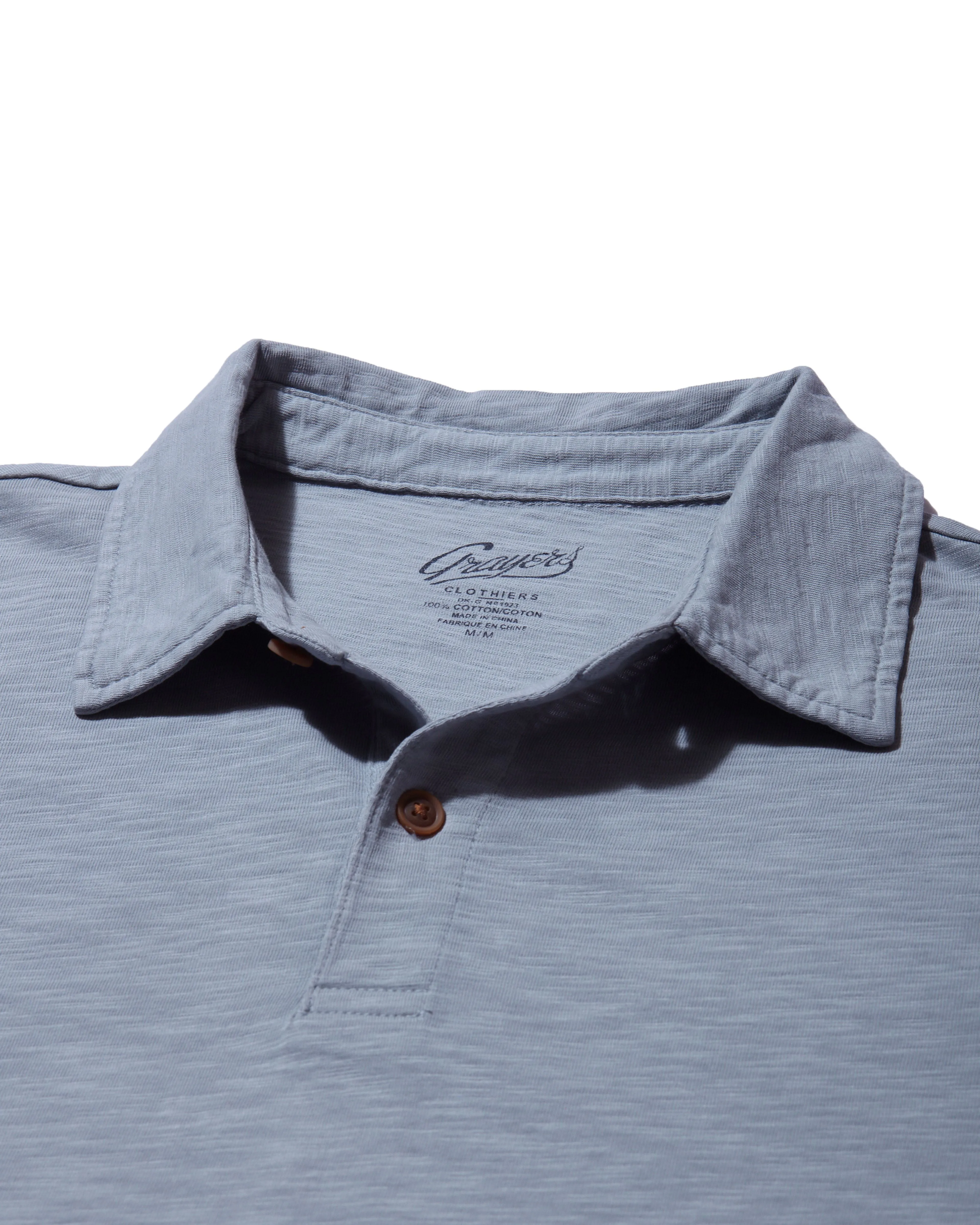 Sunwashed 2 Button Polo - Abyss sold by Grayers product image thumbnail 2