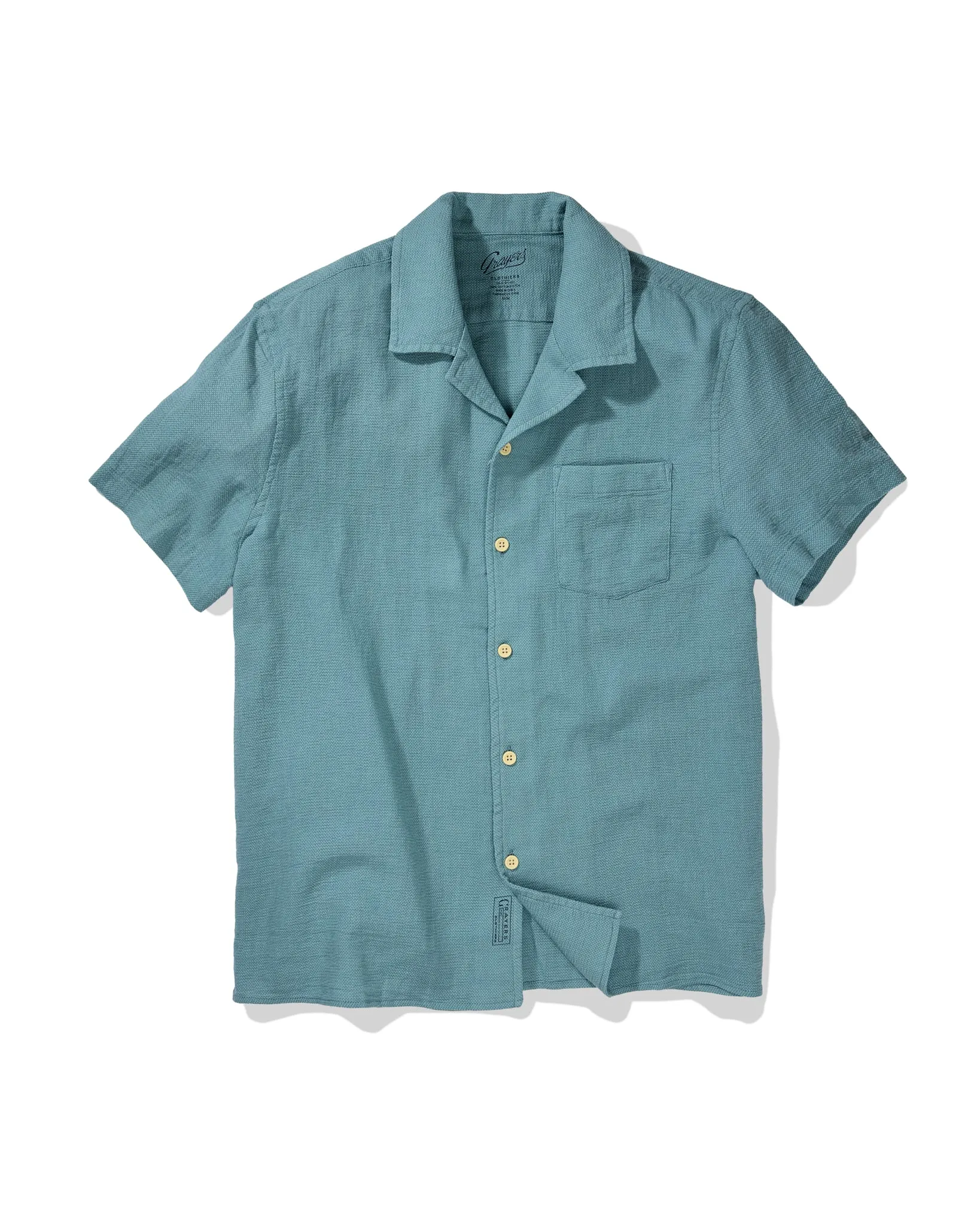 Wiziwigi Cabana Shirt - Blue Surf sold by Grayers