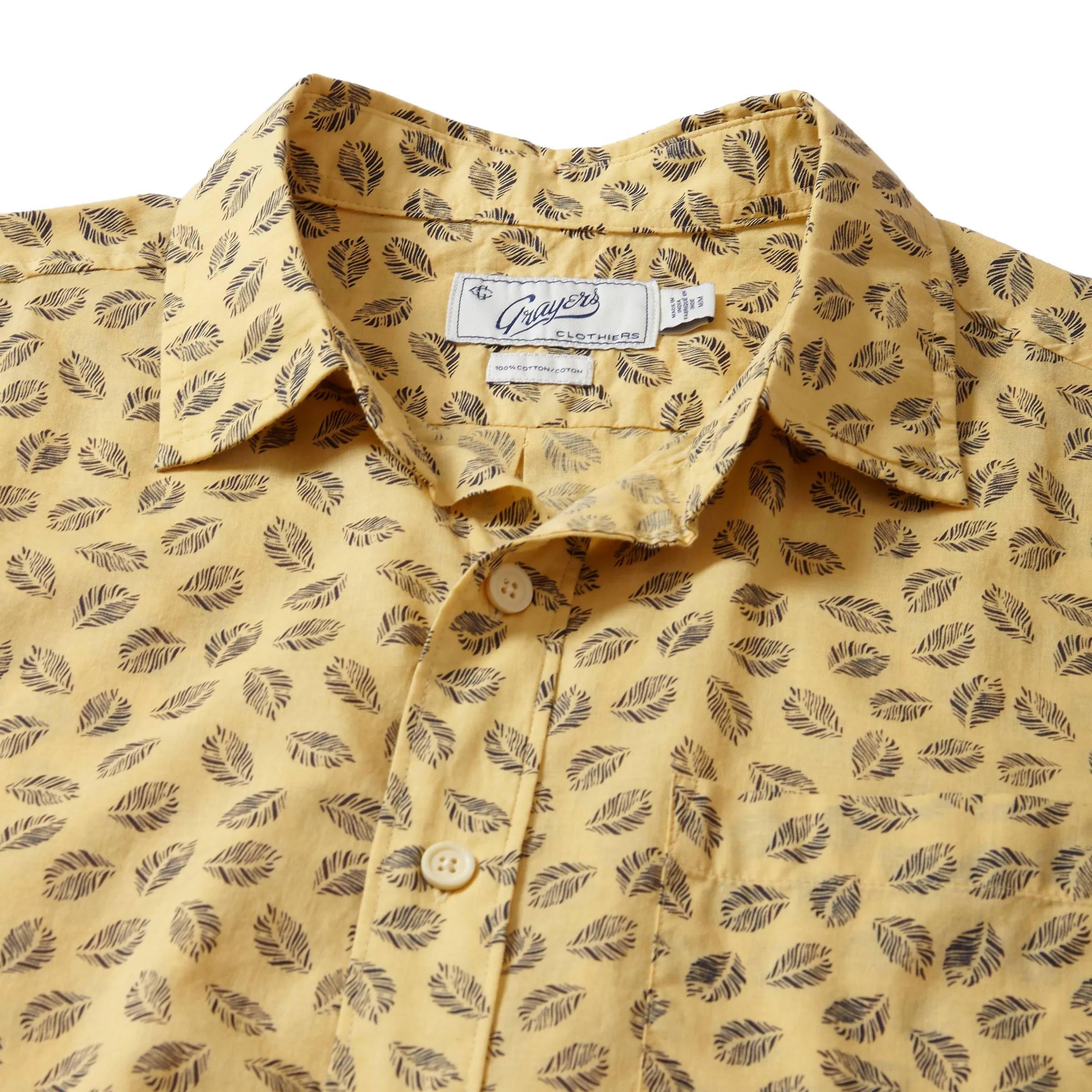 Portofino Featherweight Printed Short Sleeve - Sahara Sun sold by Grayers product image thumbnail 2