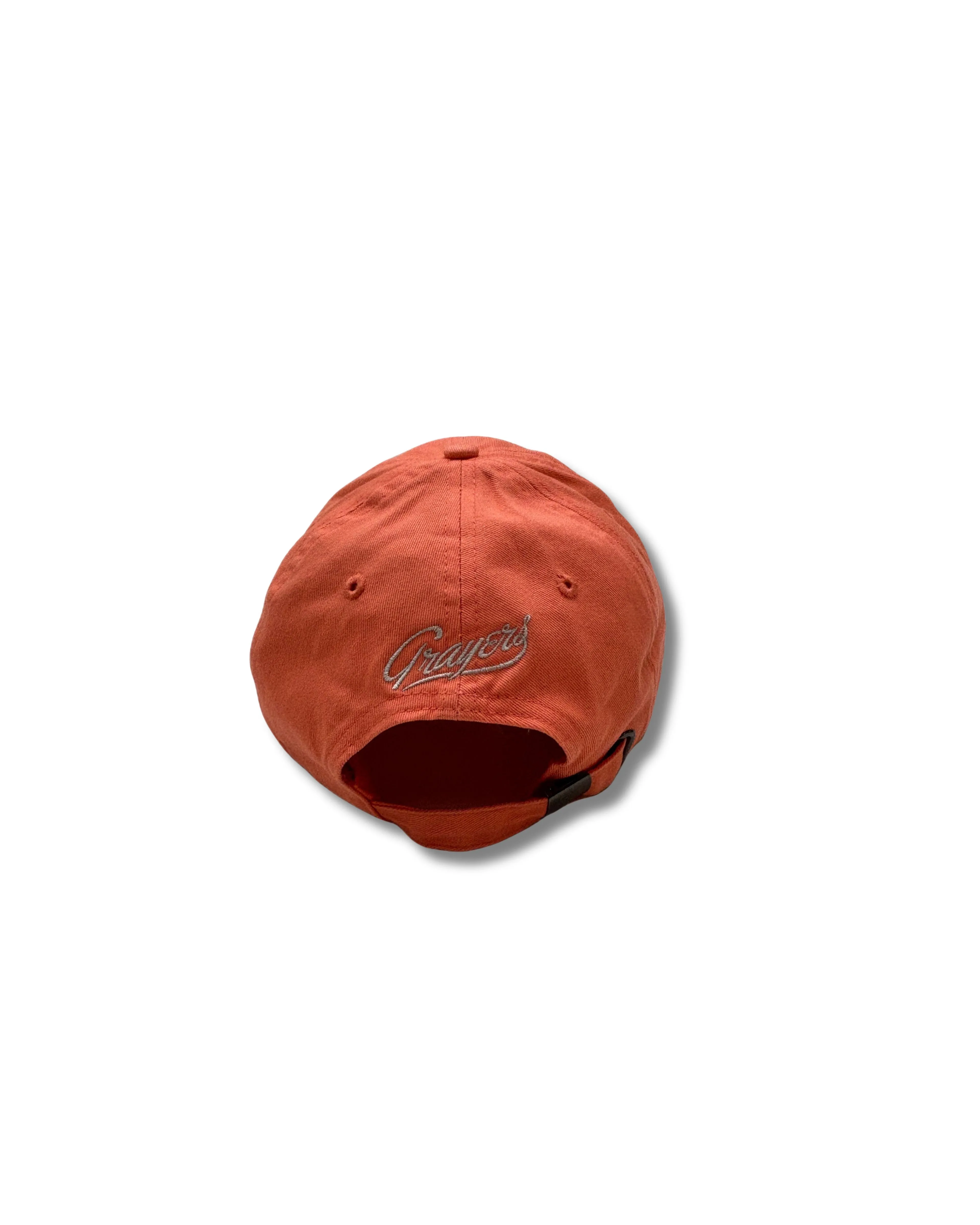 Grayers Weathered Cotton Baseball Cap - Coral sold by Grayers product image thumbnail 3