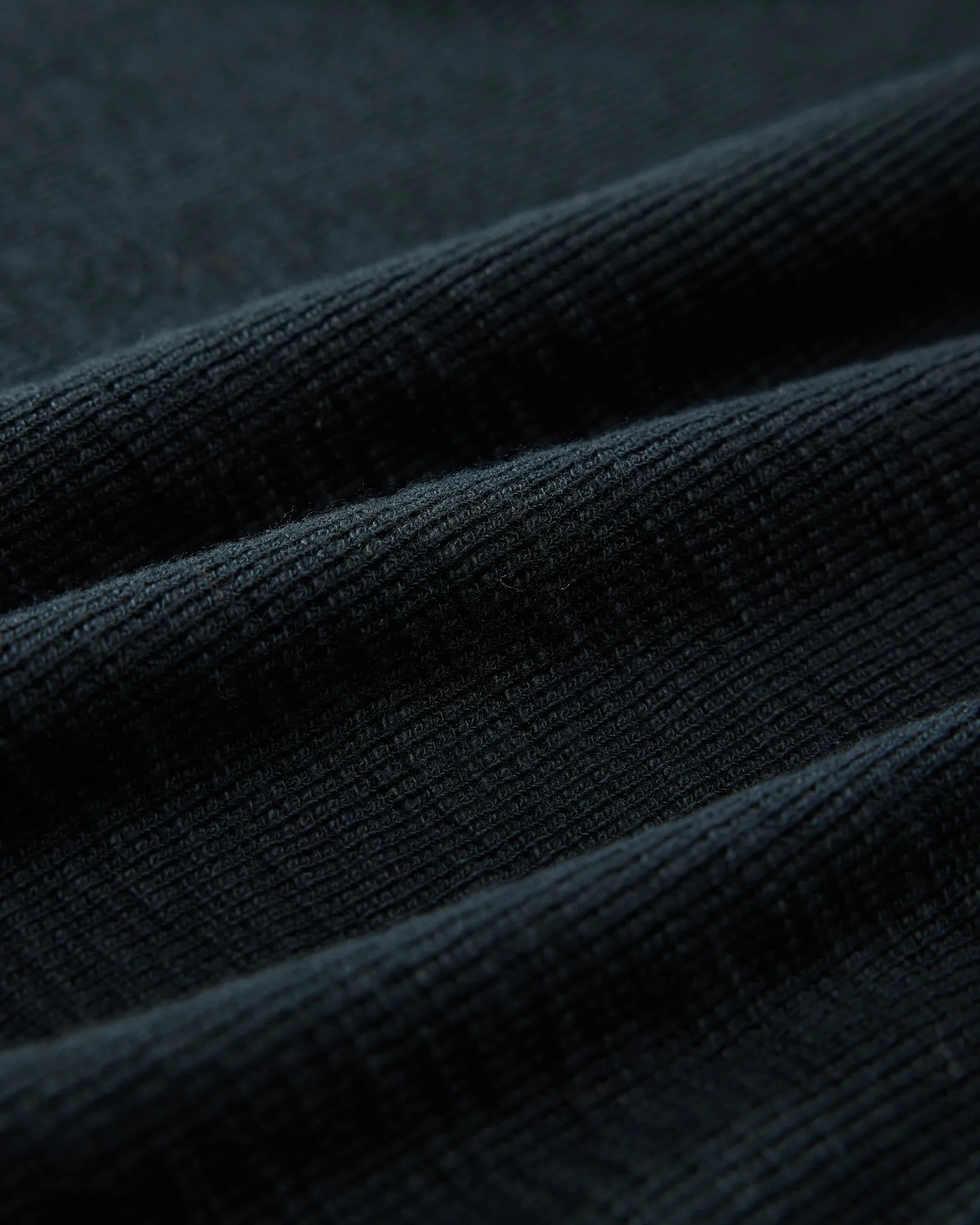 Clint Waffle Cotton Short Sleeve Henley - Dark Navy sold by Grayers product image thumbnail 3
